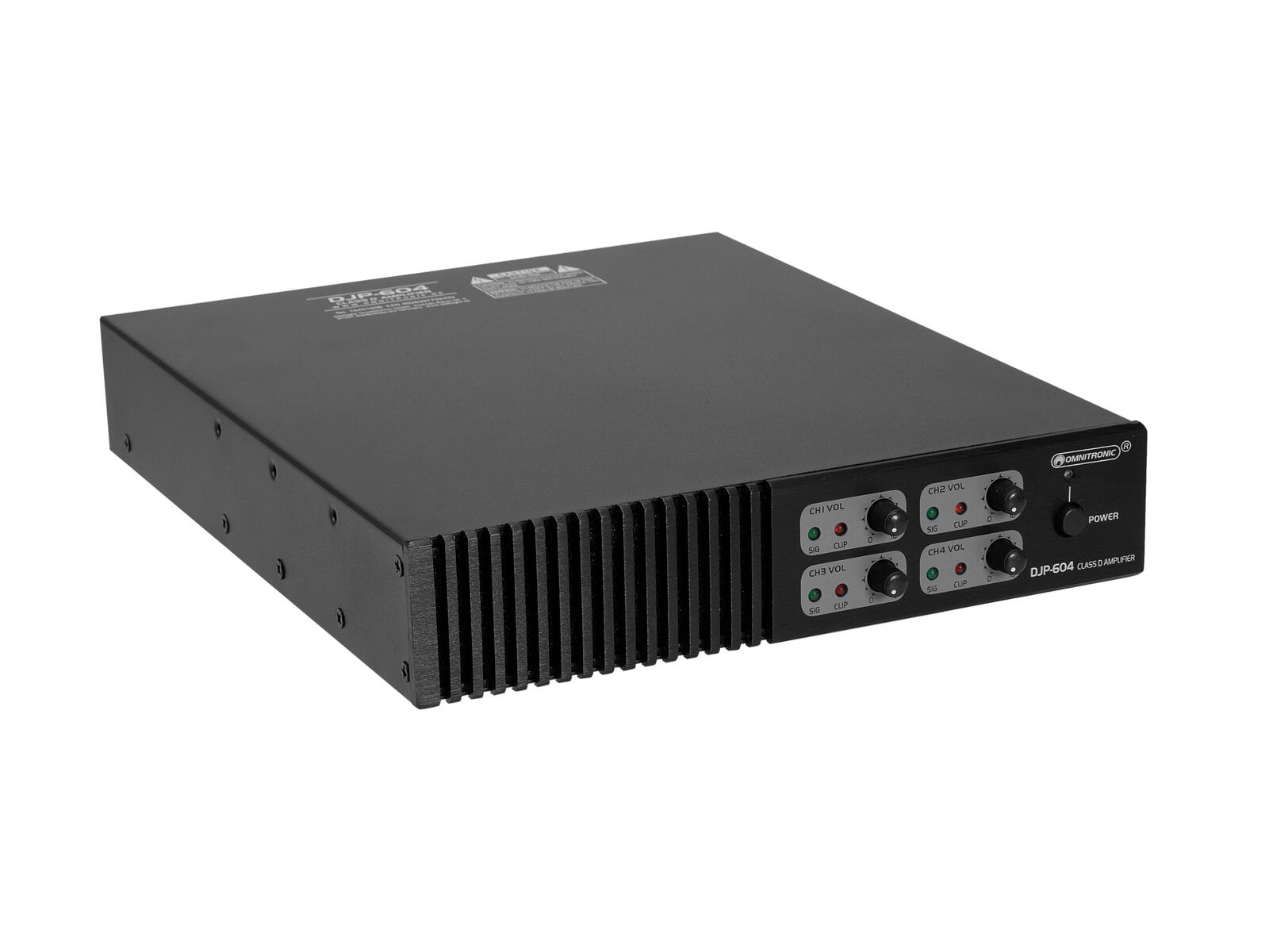 DJP-604 4-Kanal Class-D Endstufe