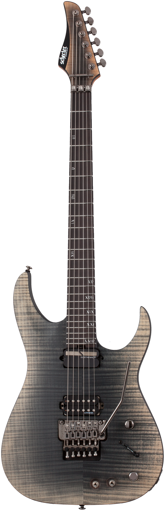 Banshee Mach 6 FR S Fallout Burst E-Gitarre