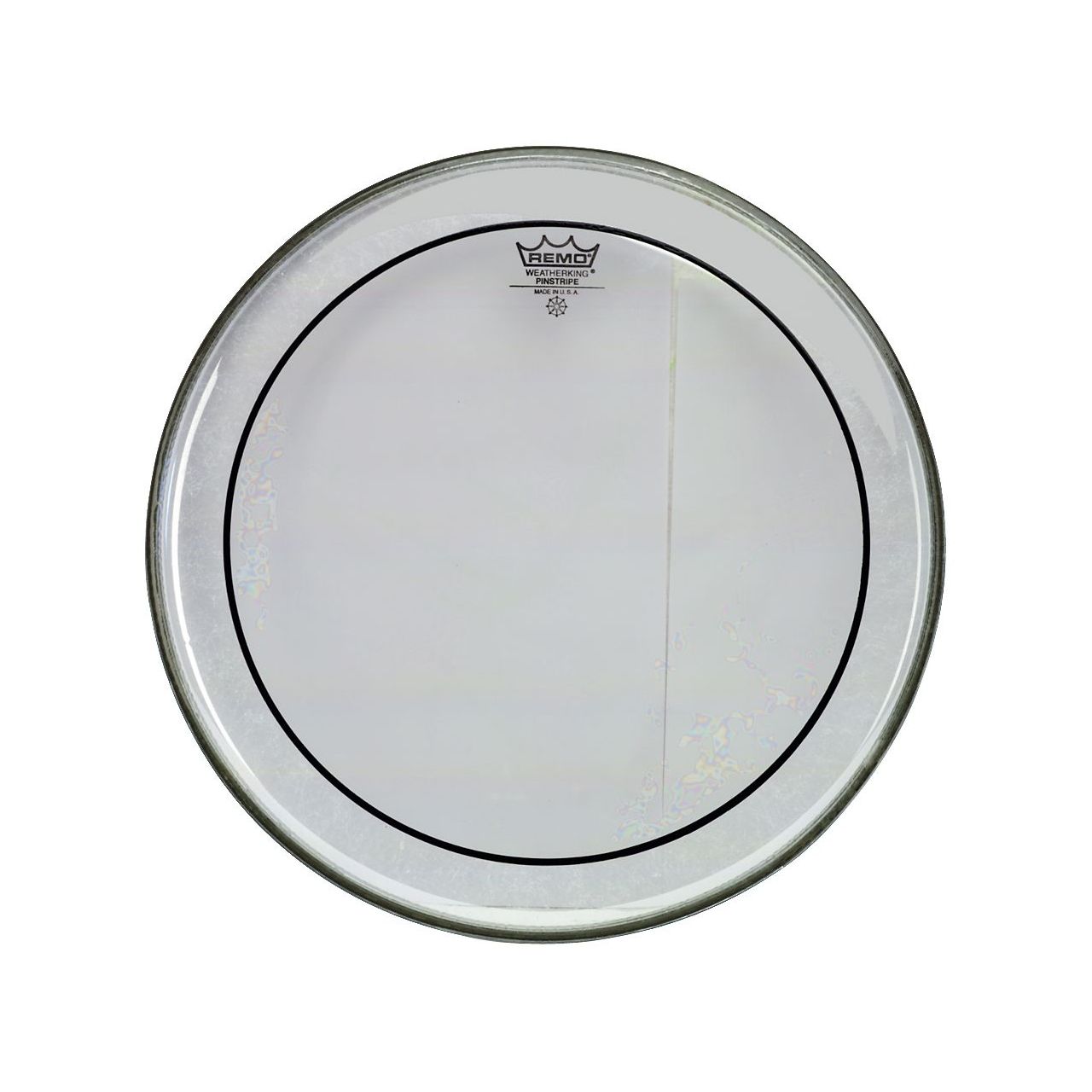 24" Pinstripe Clear Bass Drum Fell