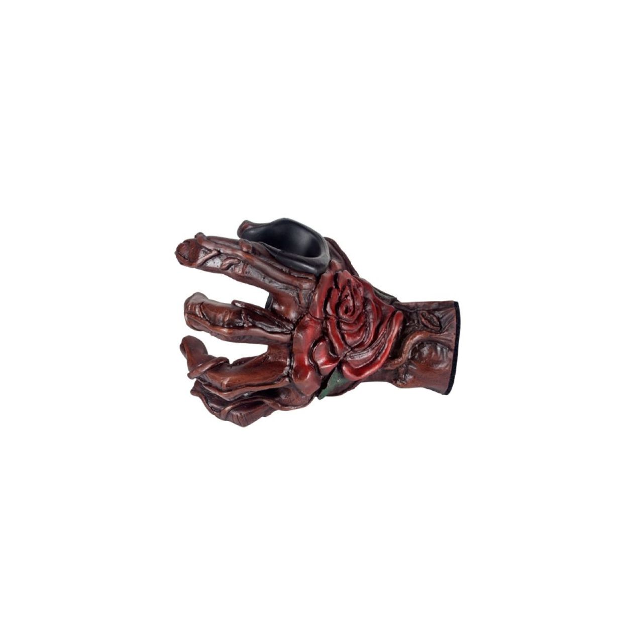 Carved Bella Rose Male Hand left