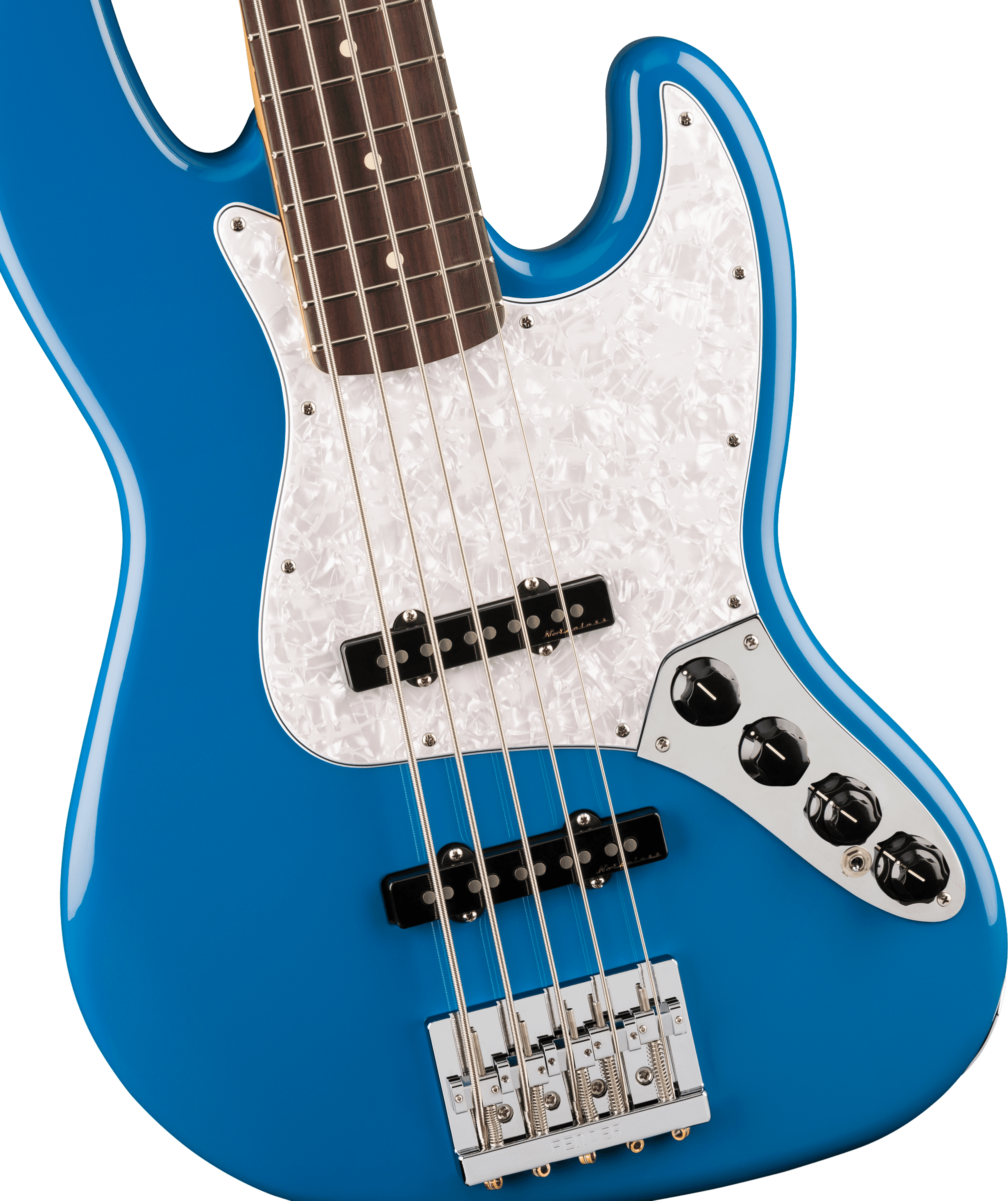 Player II Modified Active Jazz Bass® V Electric Blue