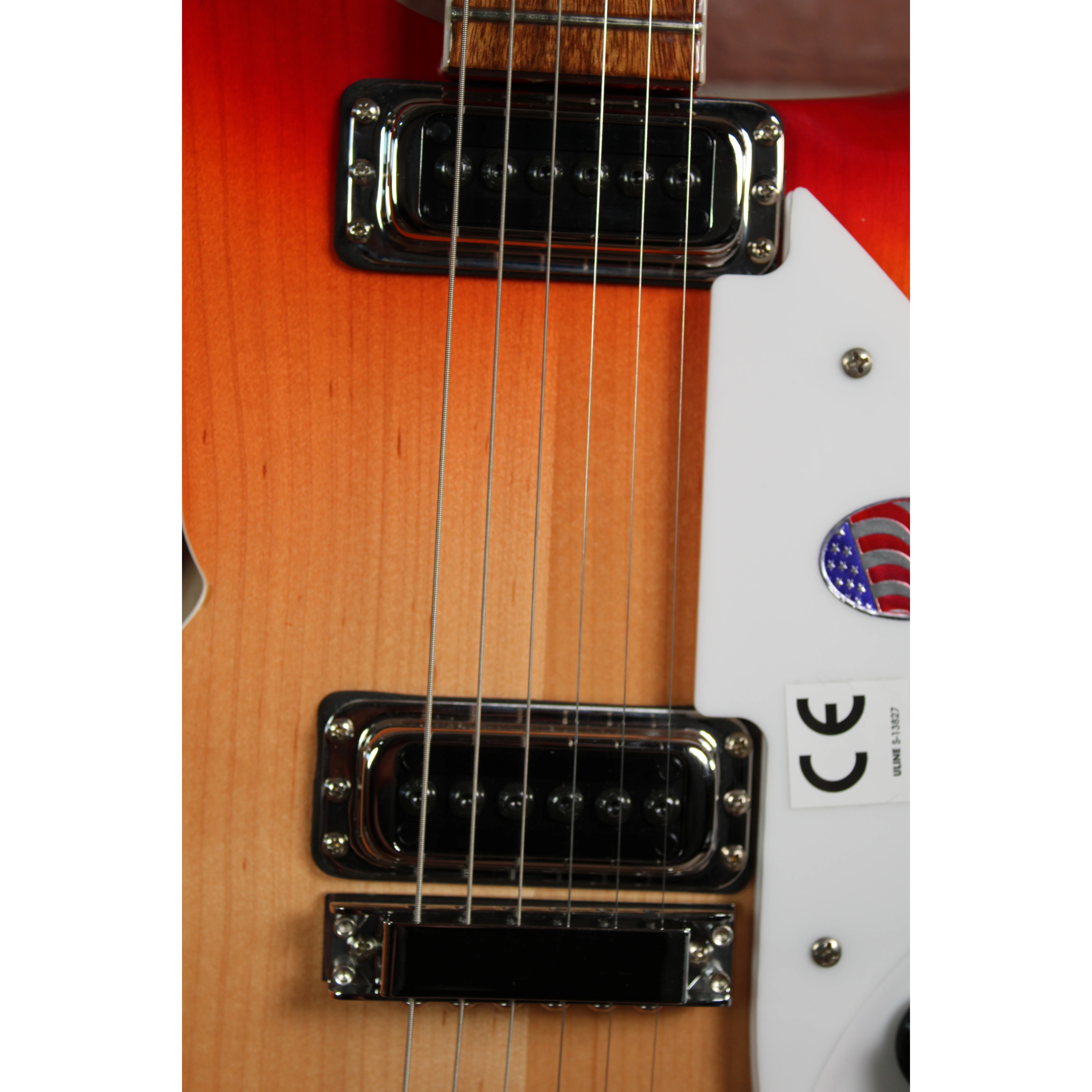 Rickenbacker 360 Fireglo  Bridge und Pickups