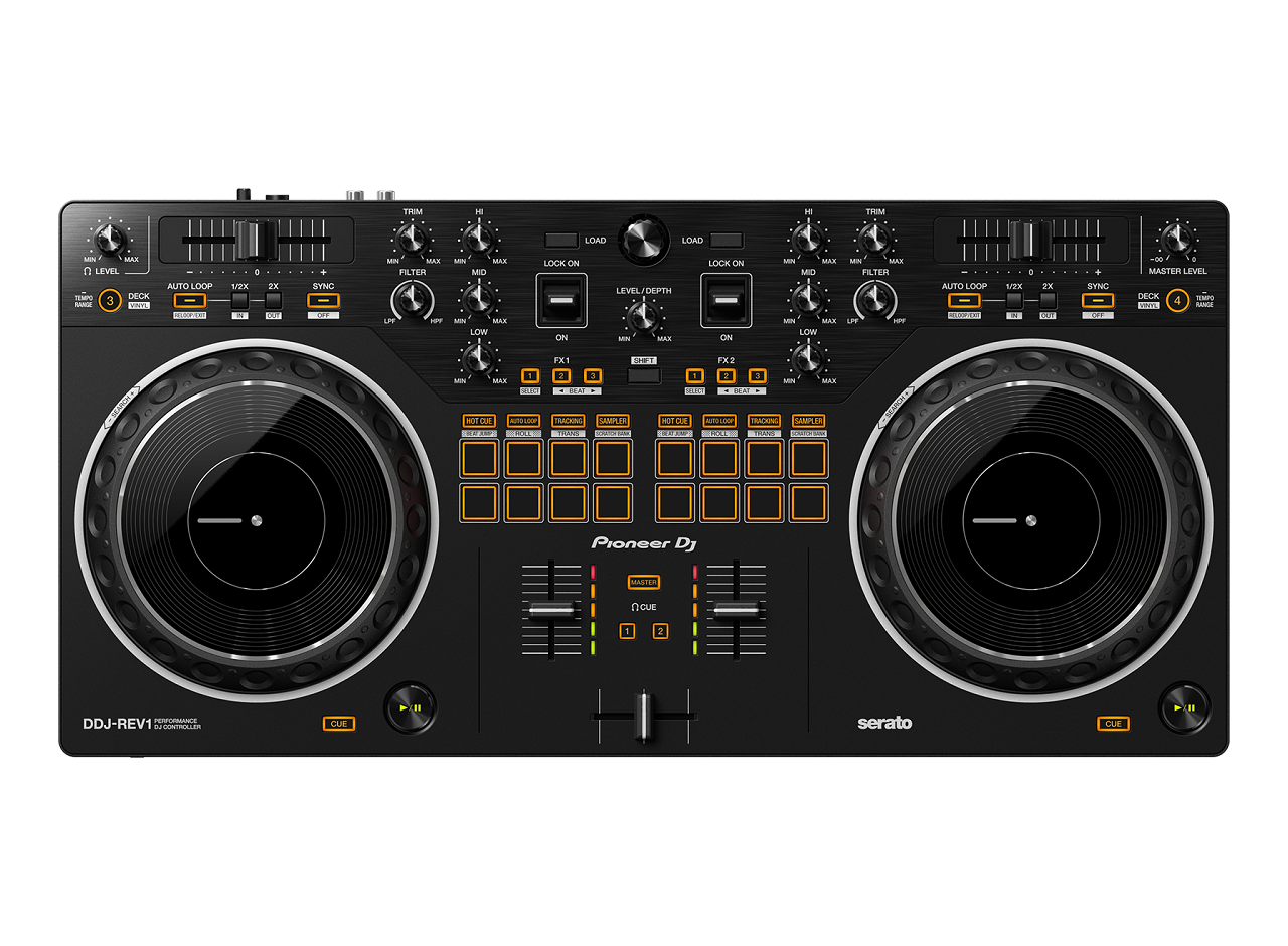 DDJ-REV 1 2-Kanal-Profi-DJ-Controller 