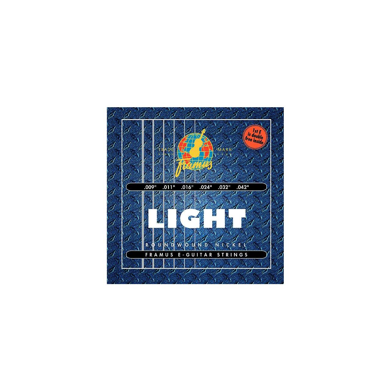 Blue Label Electric Guitar String Set, Nickel-Plated Steel - Light, .009"-.042"