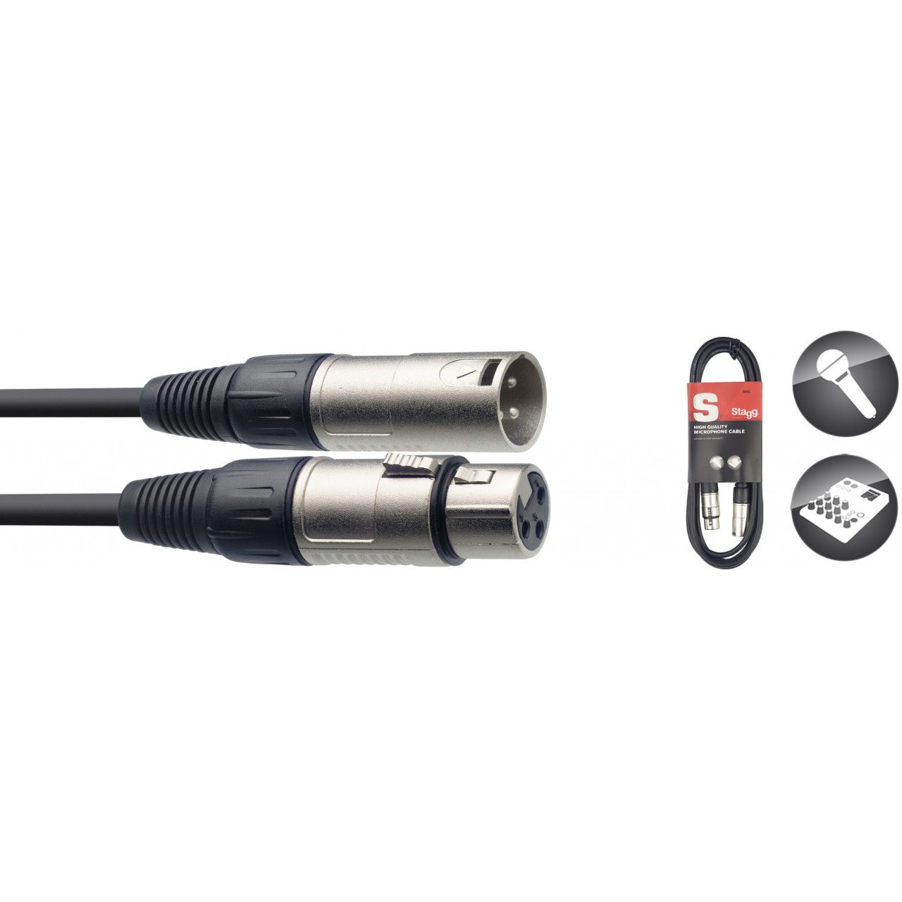 Mikrofonkabel - XLR - 10m