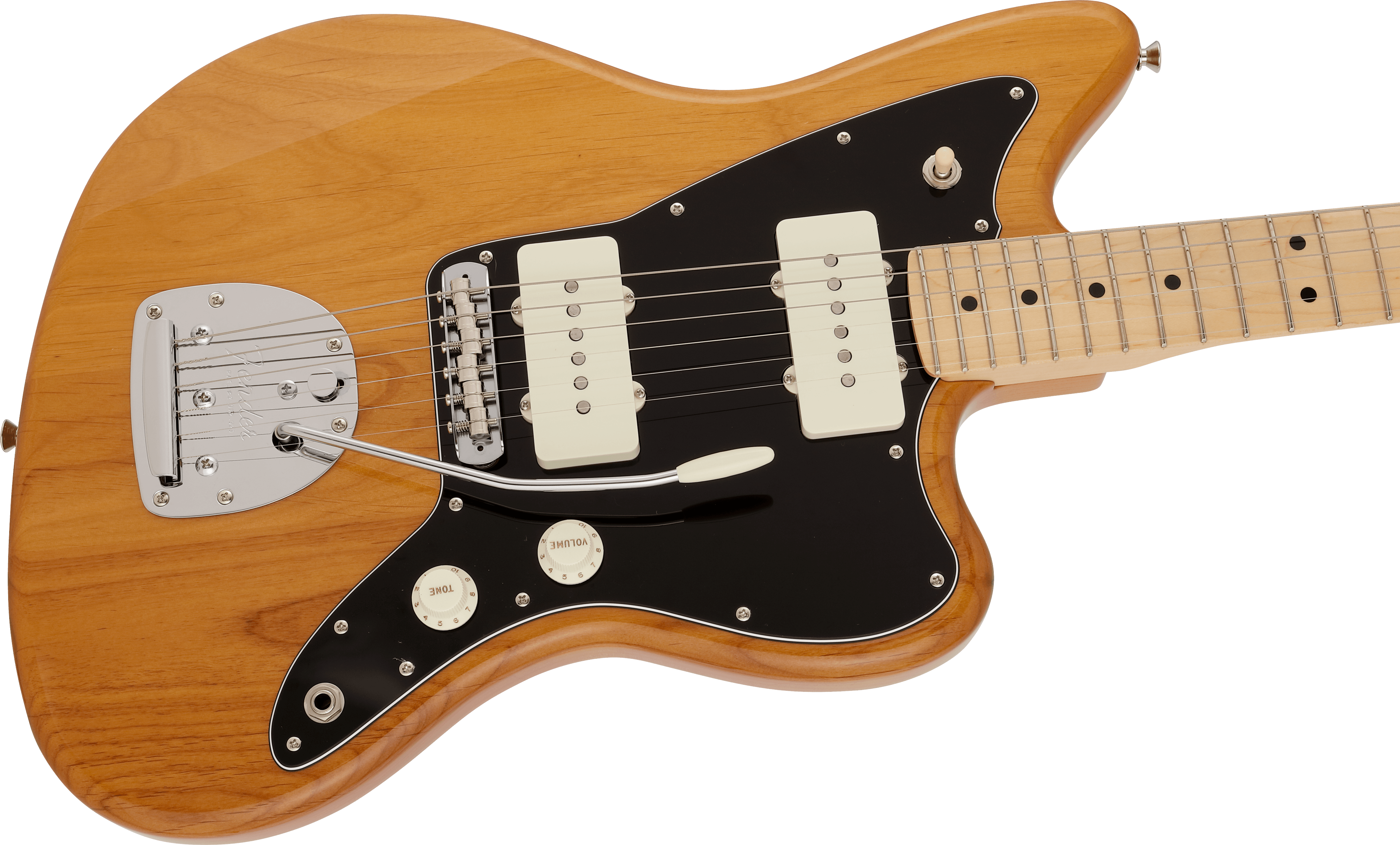 Made in Japan Hybrid II Jazzmaster®, Maple Fingerboard, Vintage Natural