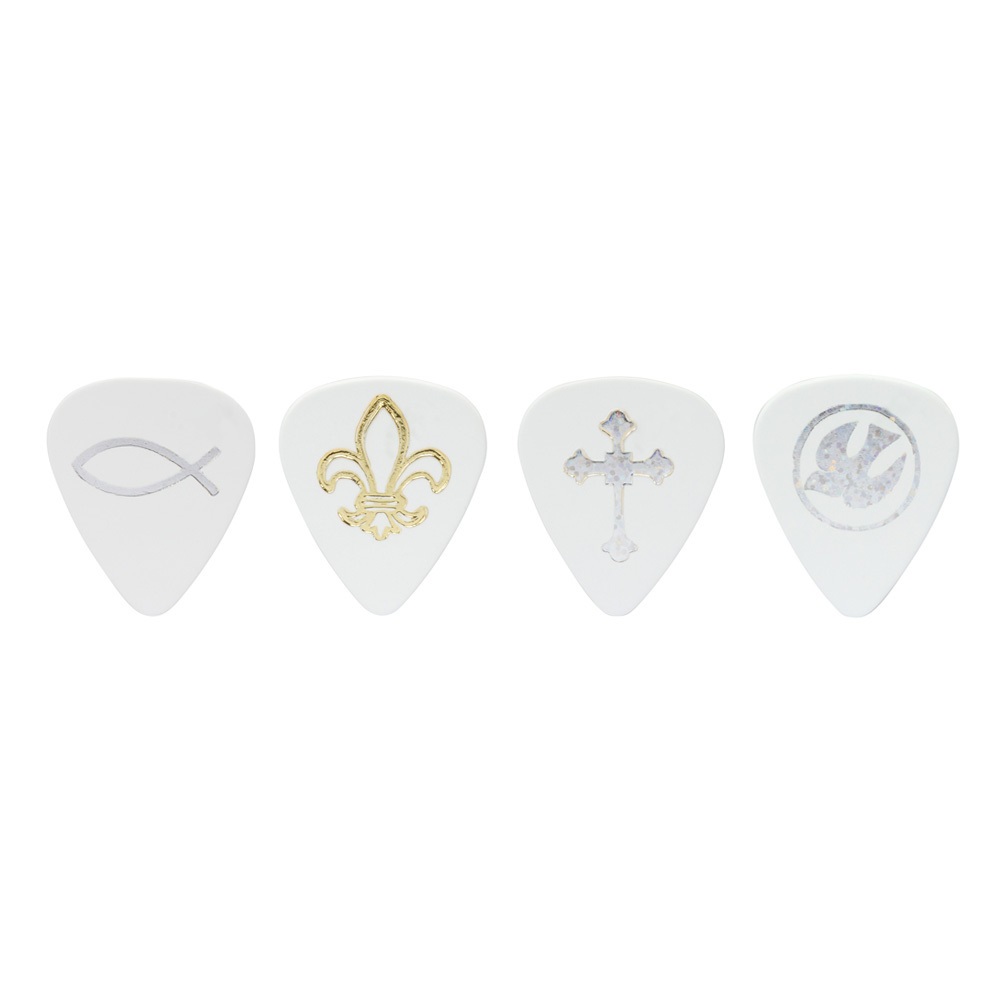 Christian Picks - 351 Shape (RPCHT), 12 pcs Assorted Pick Pack, 0.46 mm