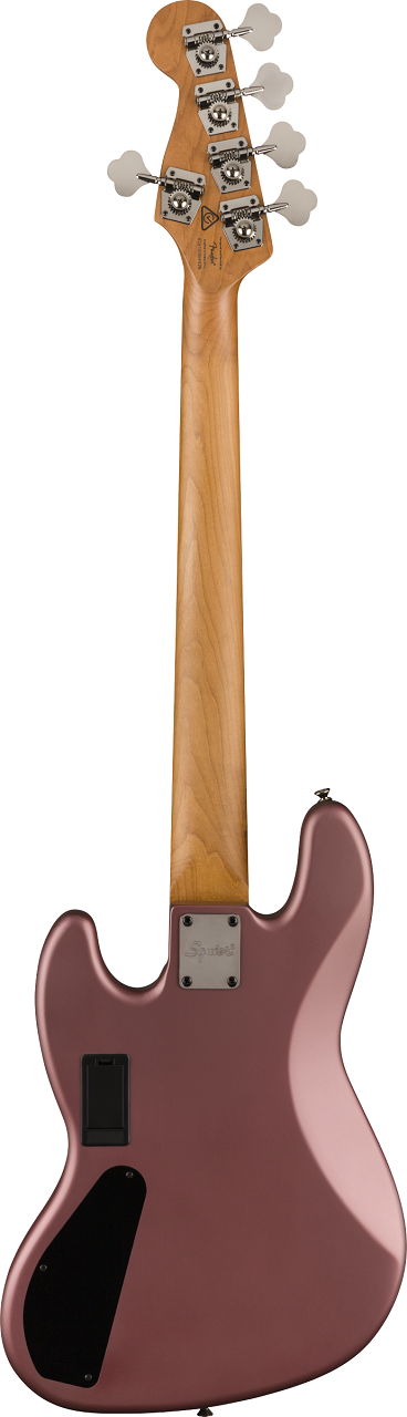 FSR Contemporary Active Jazz Bass® HH V Burgundy Satin