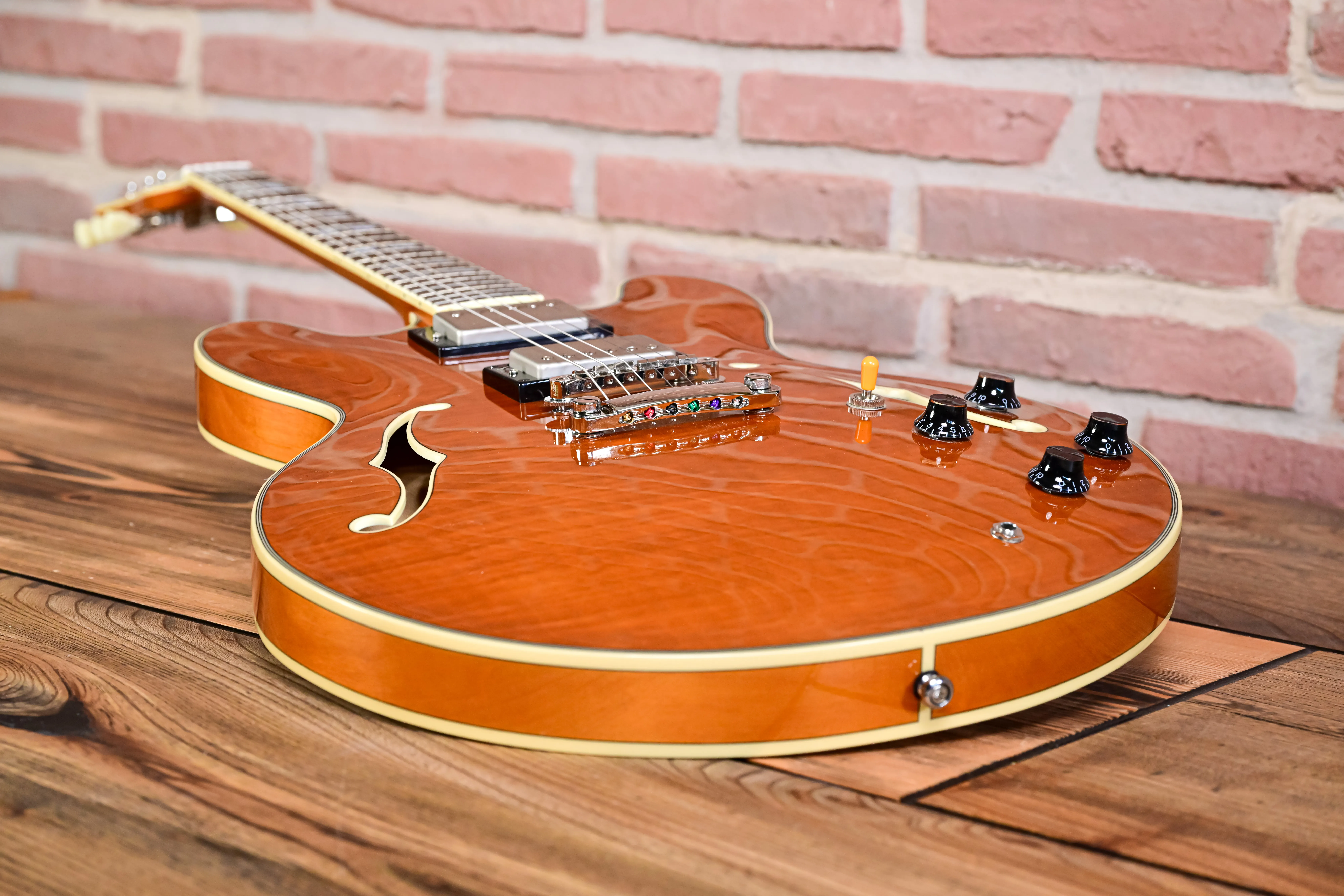 CR Thinline 35 FM Vintage Blonde Semi-Hollowbody