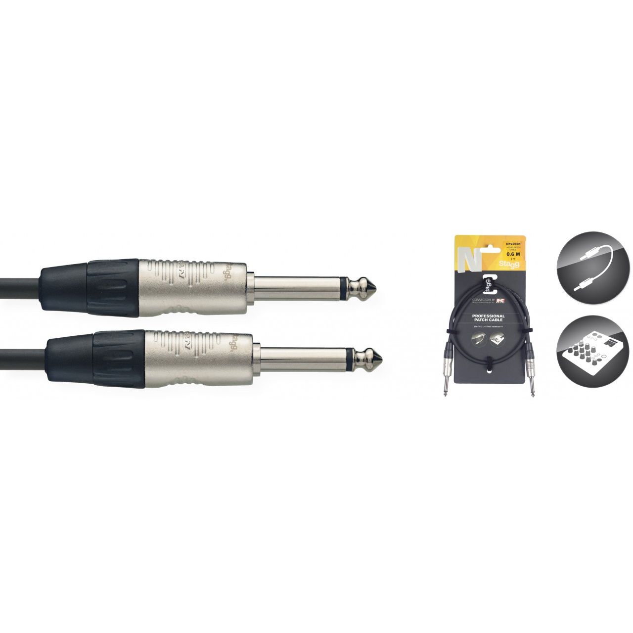 Patchkabel Klinke 60cm