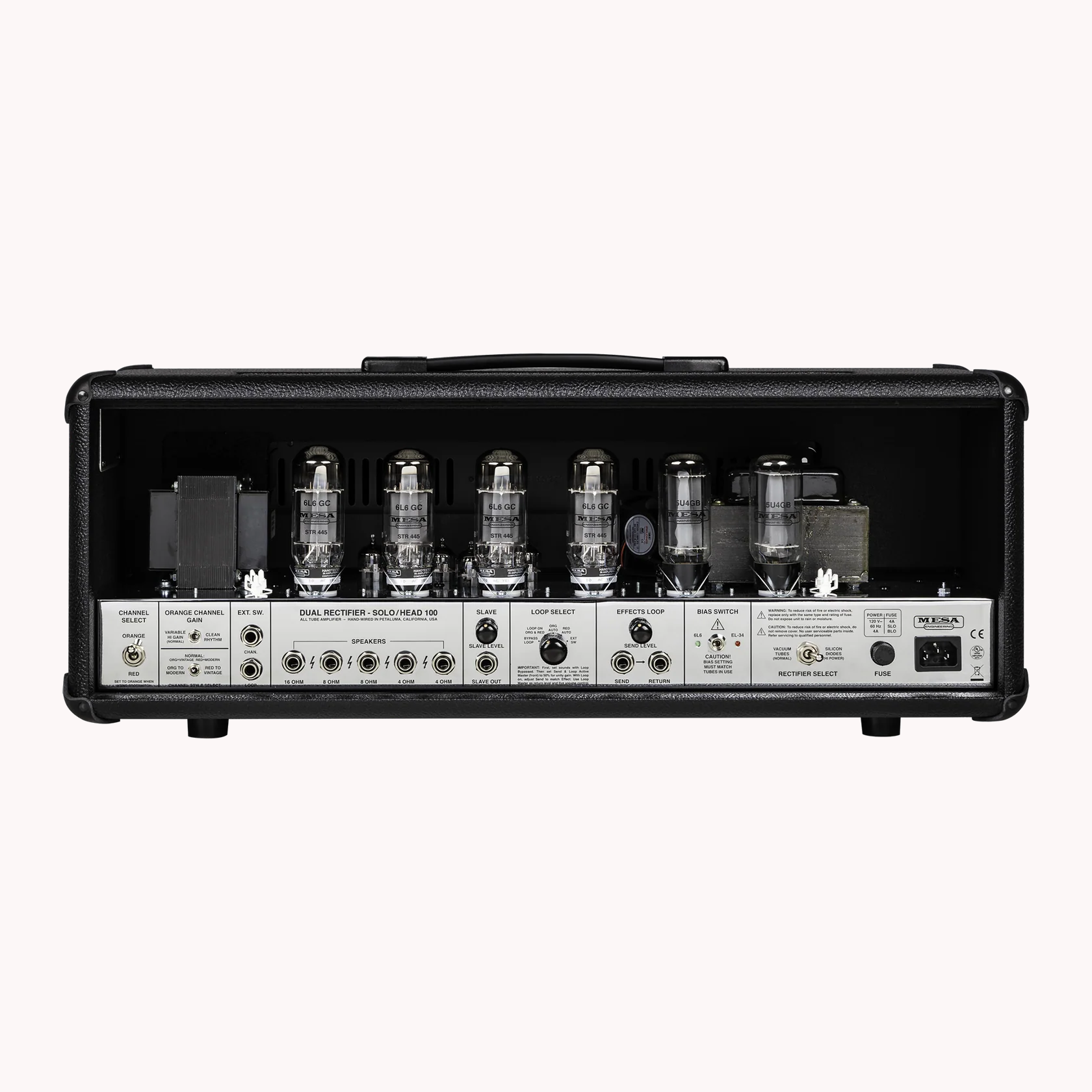 90s Dual Rectifier Röhrentopteil