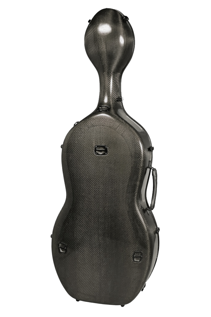 M6 Cello Case Transparent Black