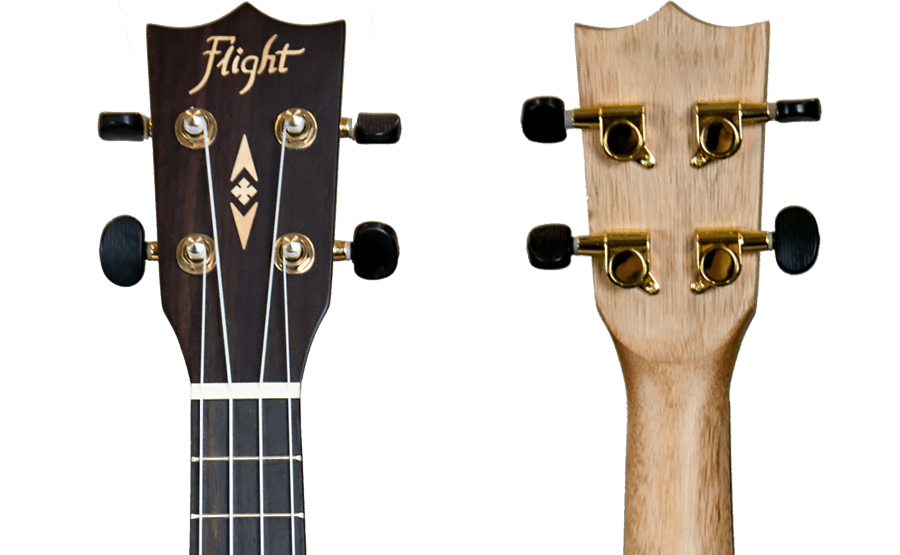 DUS410 QA Quilted Ash Soprano Ukulele