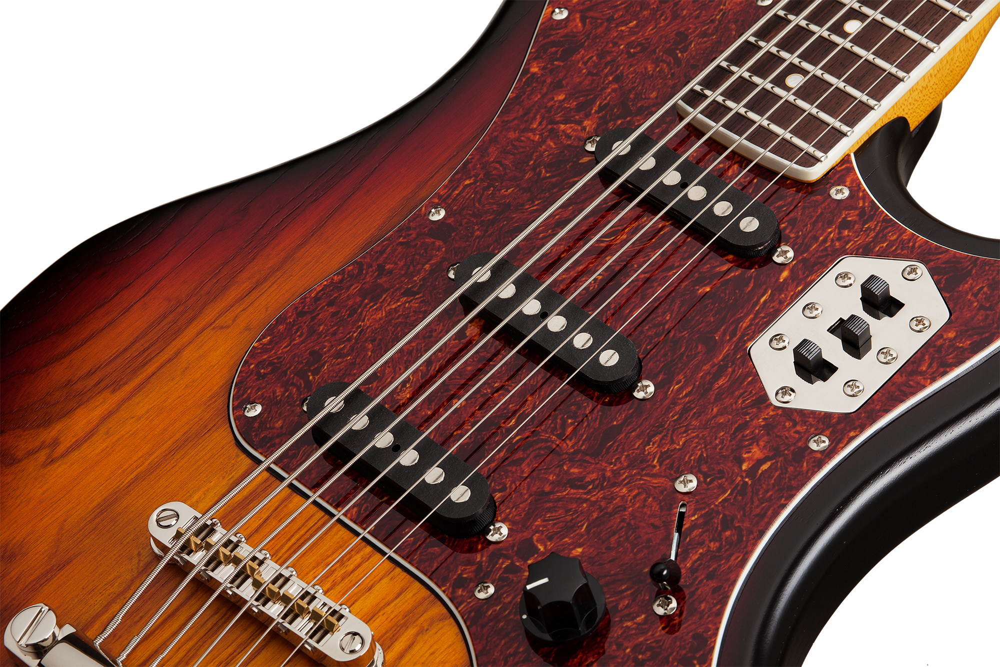 Hellcat VI 3-Tone Sunburst