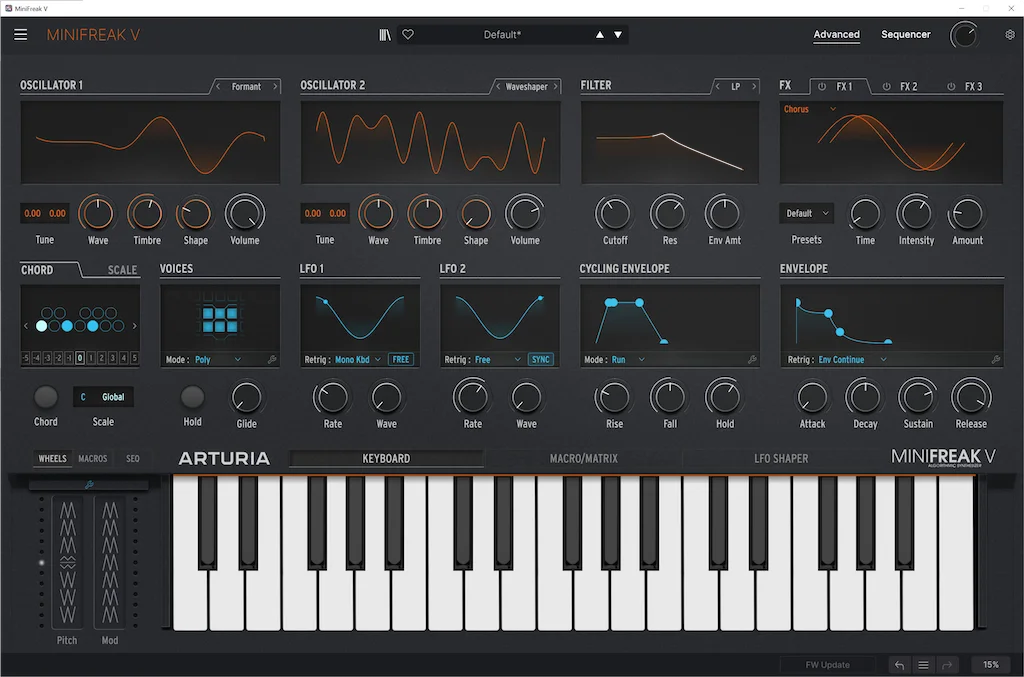 MiniFreak Algorithmic Synthesizer