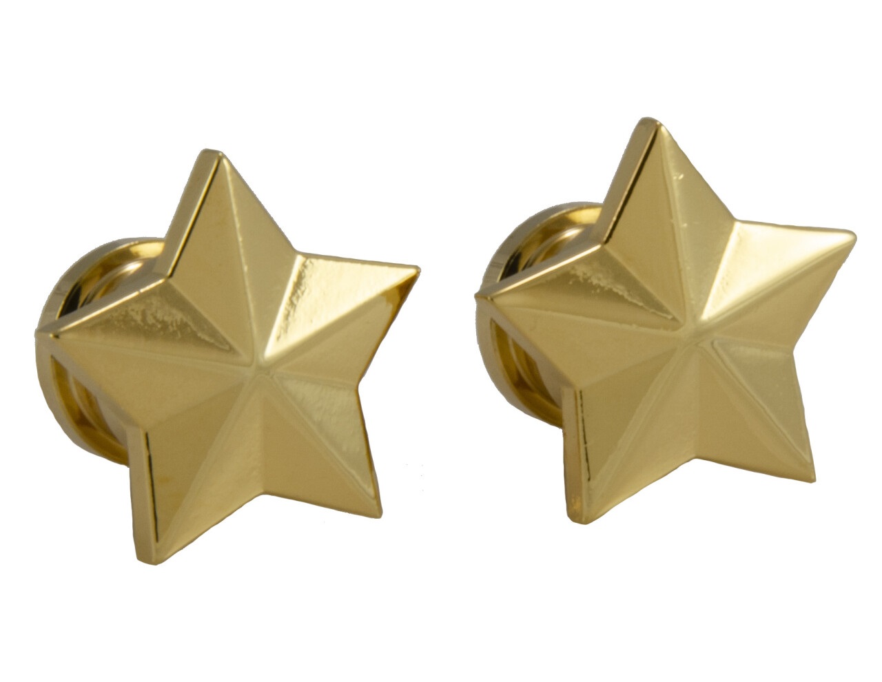 S 630G - Artist Strap Buttons, Star - Gold