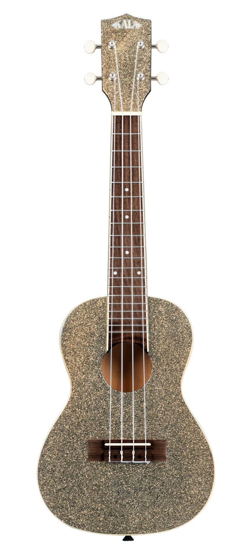 KA-SPRK-GOLD - Sparkle Series Stardust Gold Concert Ukulele, with Bag (UB-C)
