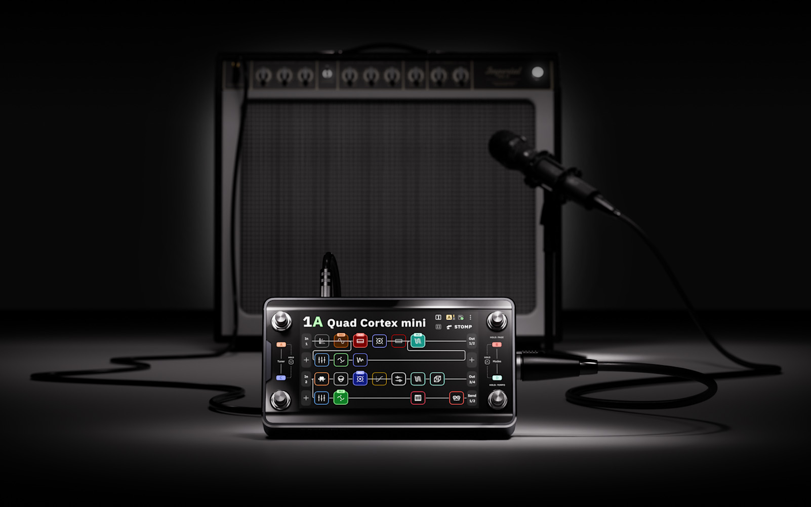 Neural DSP Quad Cortex Mini im Einsatz