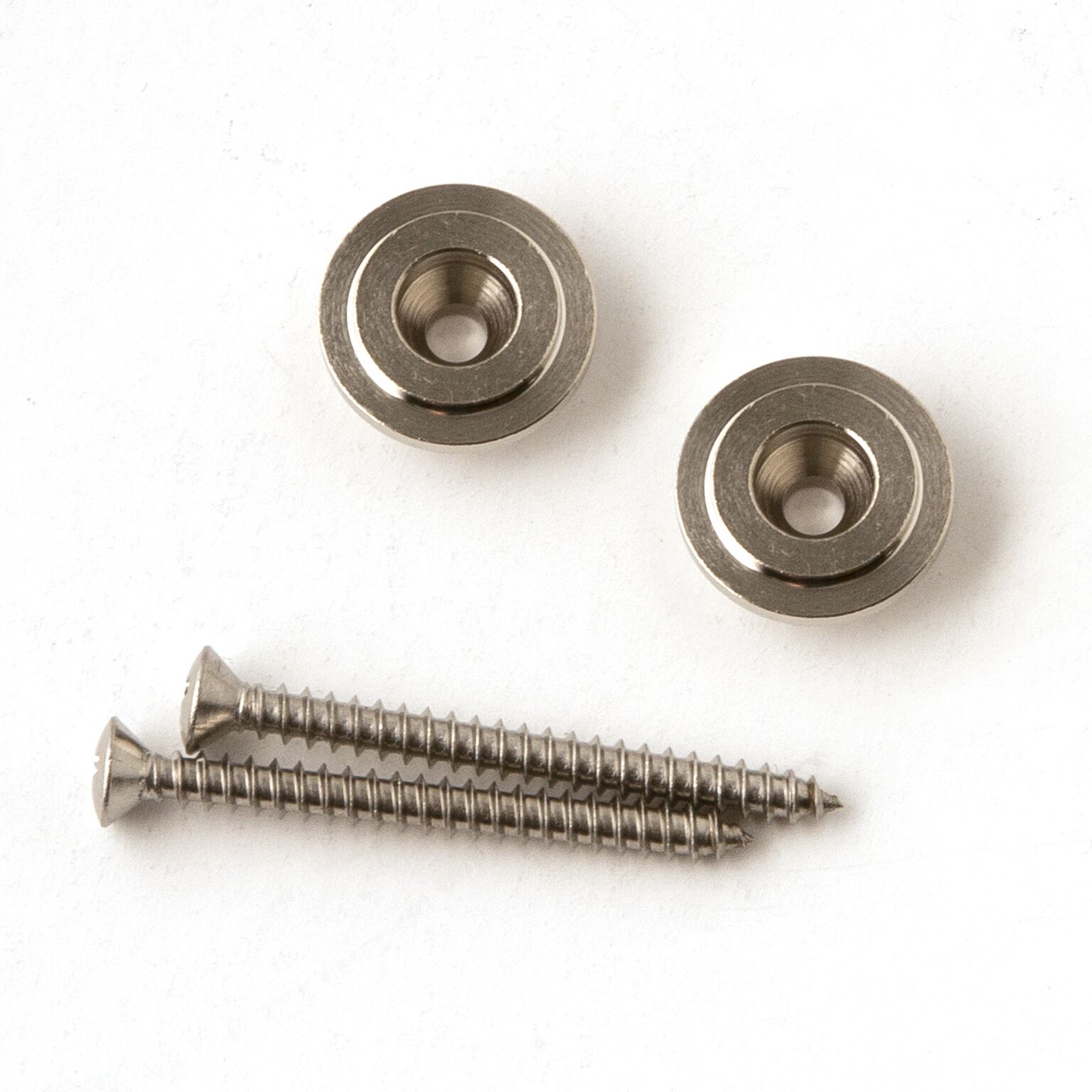 Strap Button & Screw, NICKEL (2)