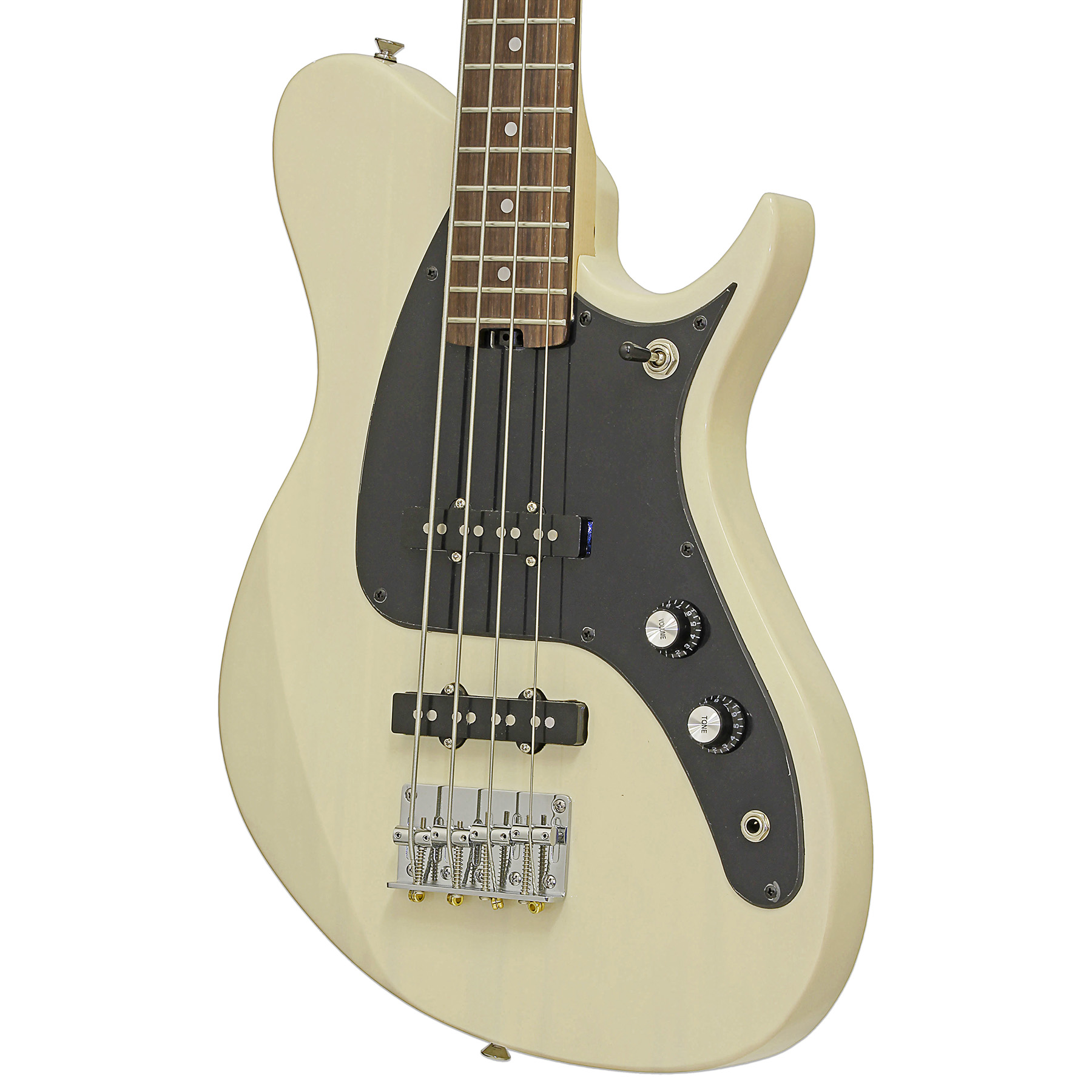 J-B E-Bass Vintage White