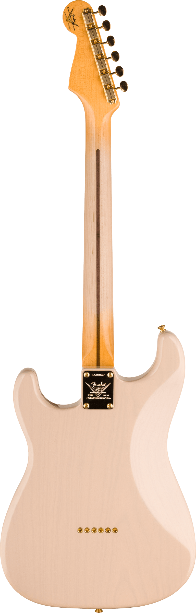 Limited Edition 1954 Hardtail Stratocaster DLX Closet Classic - Dirty White Blonde