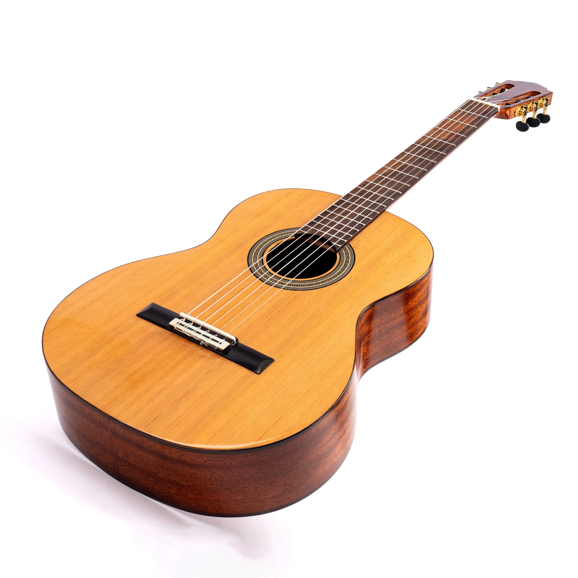 Höfner HC404 Konzertgitarre Dreiviertelansicht: ¾ Perspektive