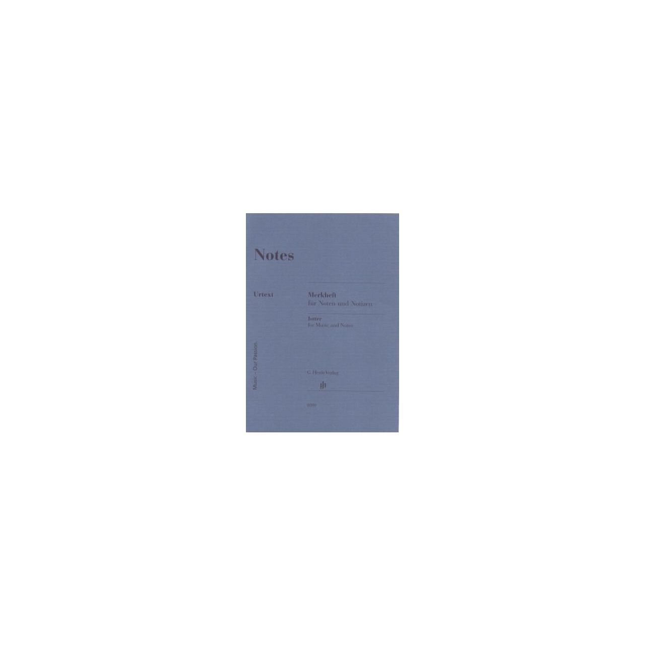 Urtext Notes - Merkheft für Noten + Notizen