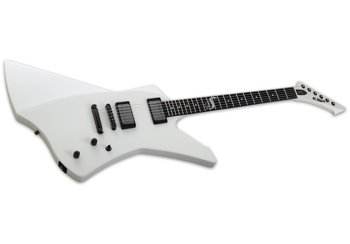 James Hetfield Snakebyte Snow White - Signature E-Gitarre