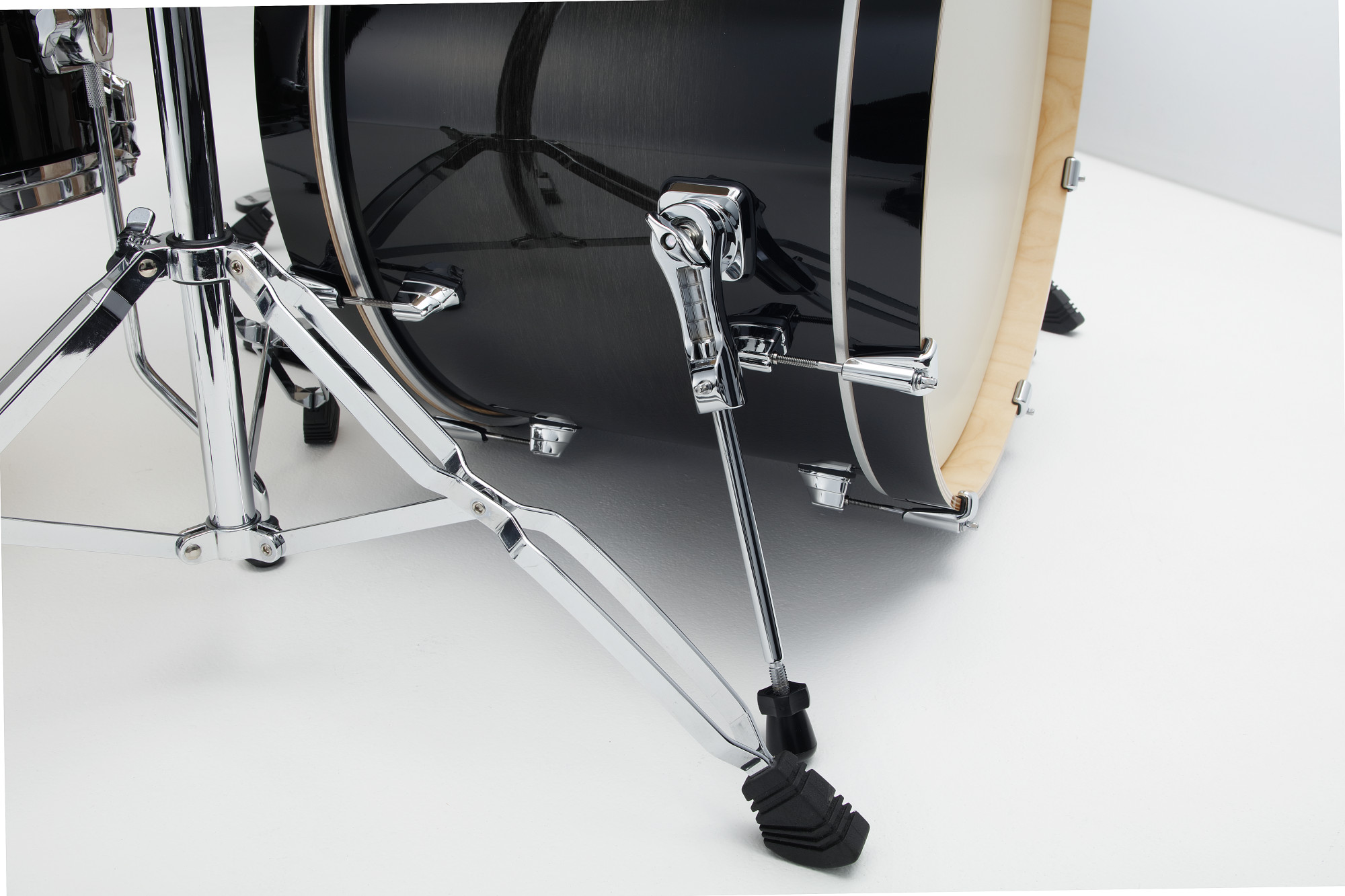 Superstar Classic Drum Set 3 teilig - Transparent Black