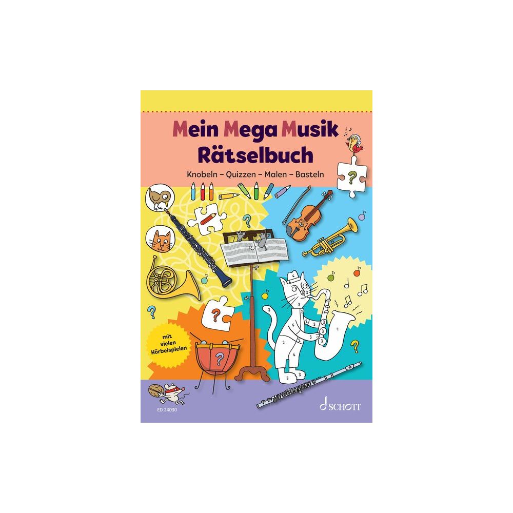 Mein Mega-Musik Rätselbuch