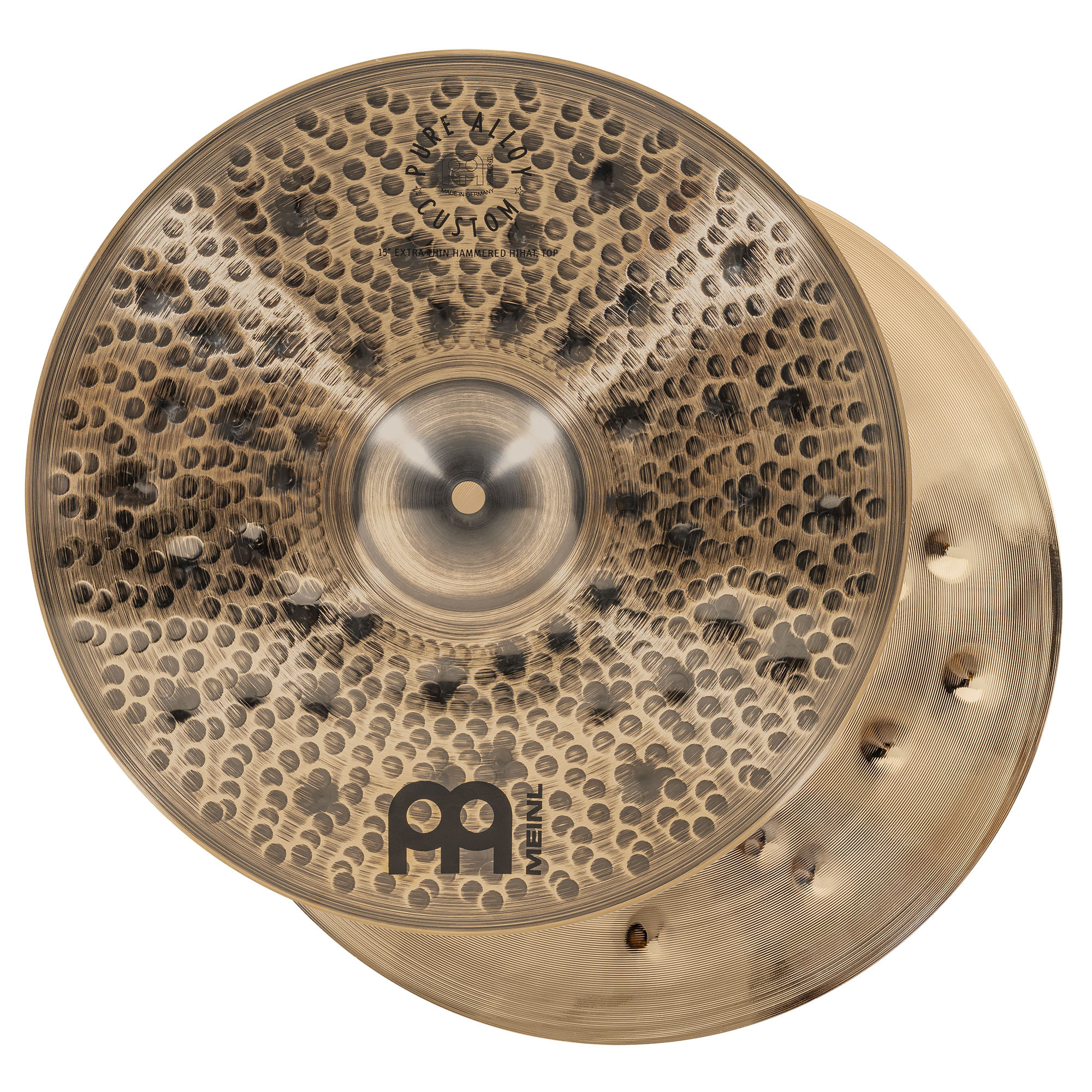 1039664  15" Custom Extra Thin Hammered Hi-Hat PAC15ETHH