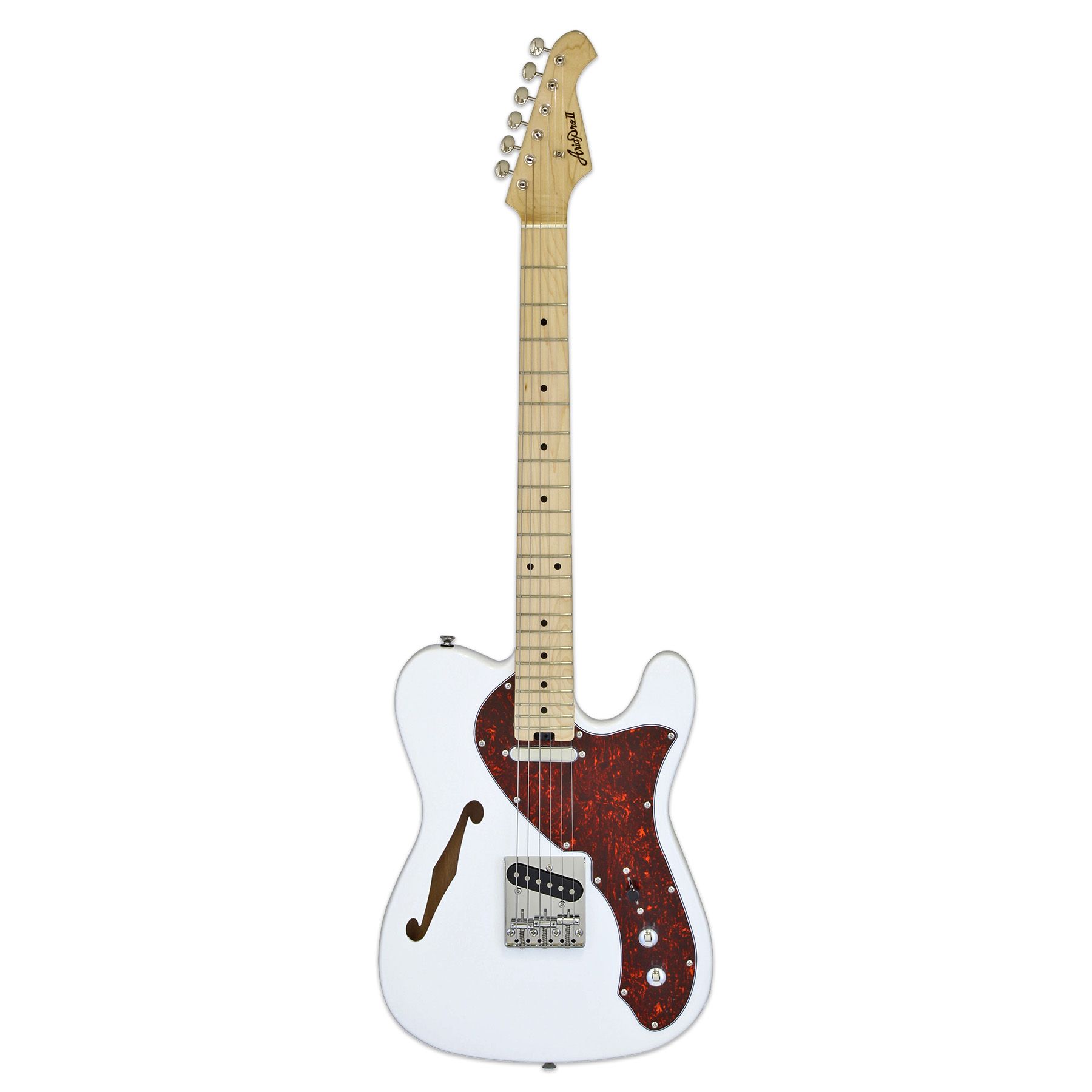 TEG Thinline Telecaster, tortoise white