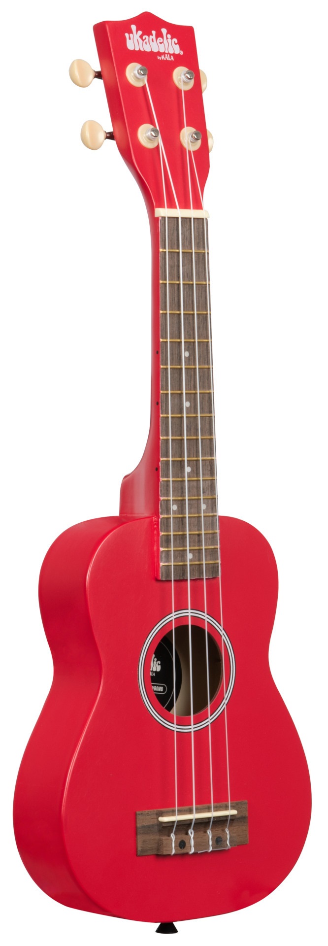 Ukadelic Soprano Ukulele Cherry Bomb