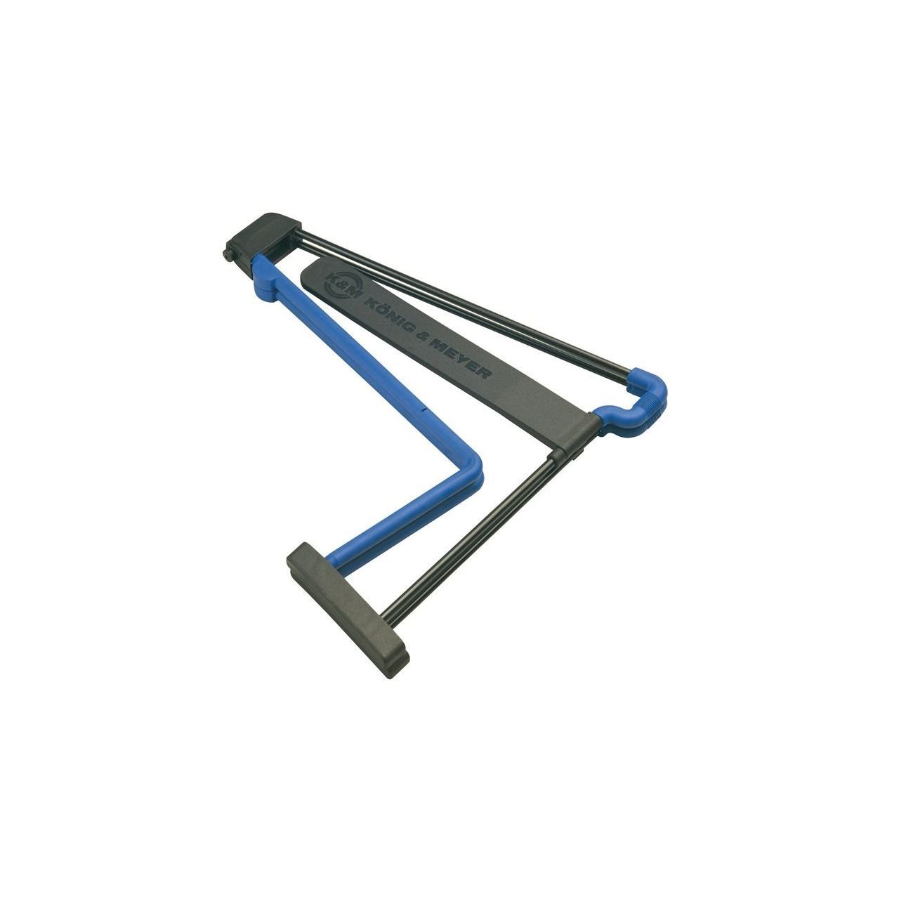 17580 Gitarrenständer "Heli 2" blau für Western- / Konzertgitarre