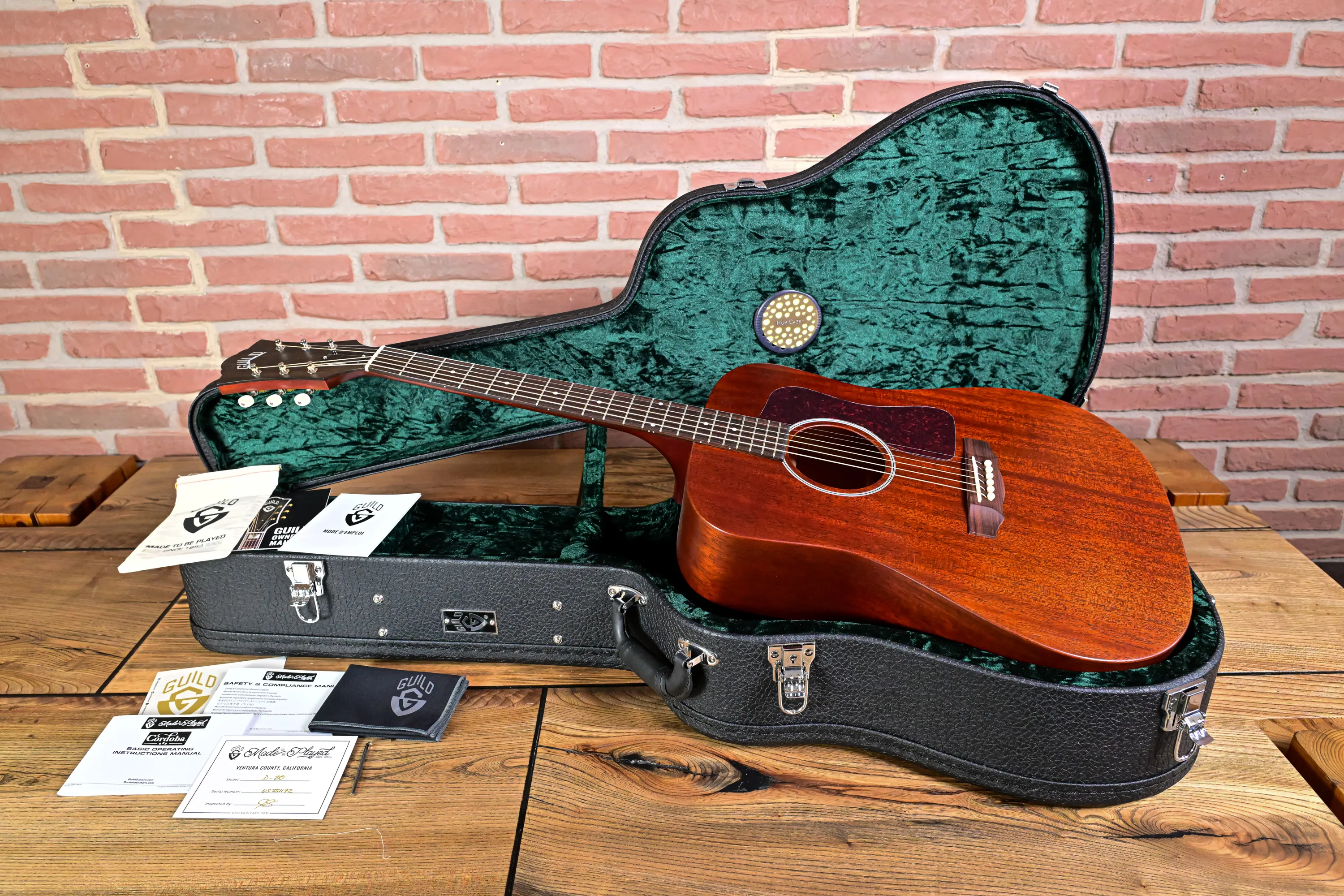 D-20 Natural USA Dreadnought