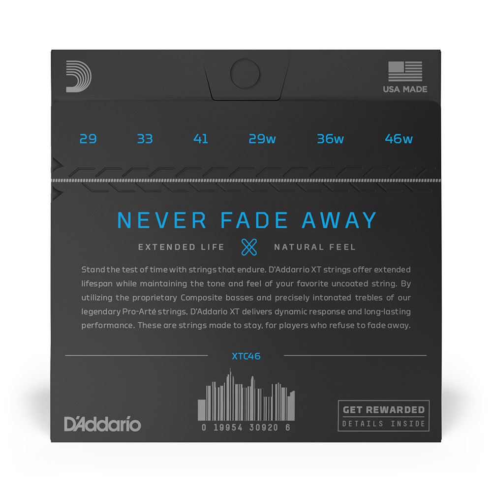 XTC46 Classical Silver Plated Copper, Hard Tension