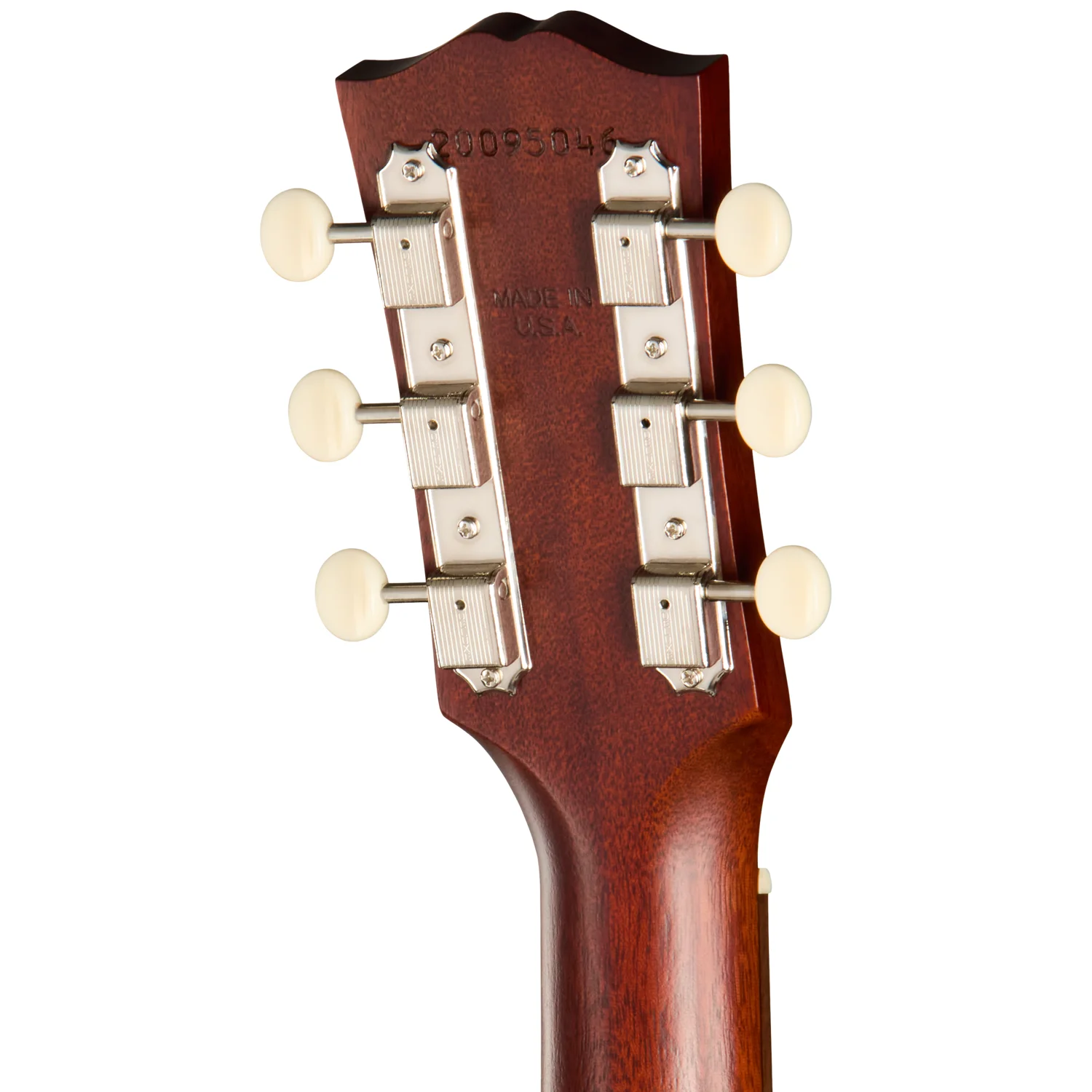 Mahagoni-Hals und Palisander-Griffbrett der Gibson LG-2 All Mahogany Faded Natural