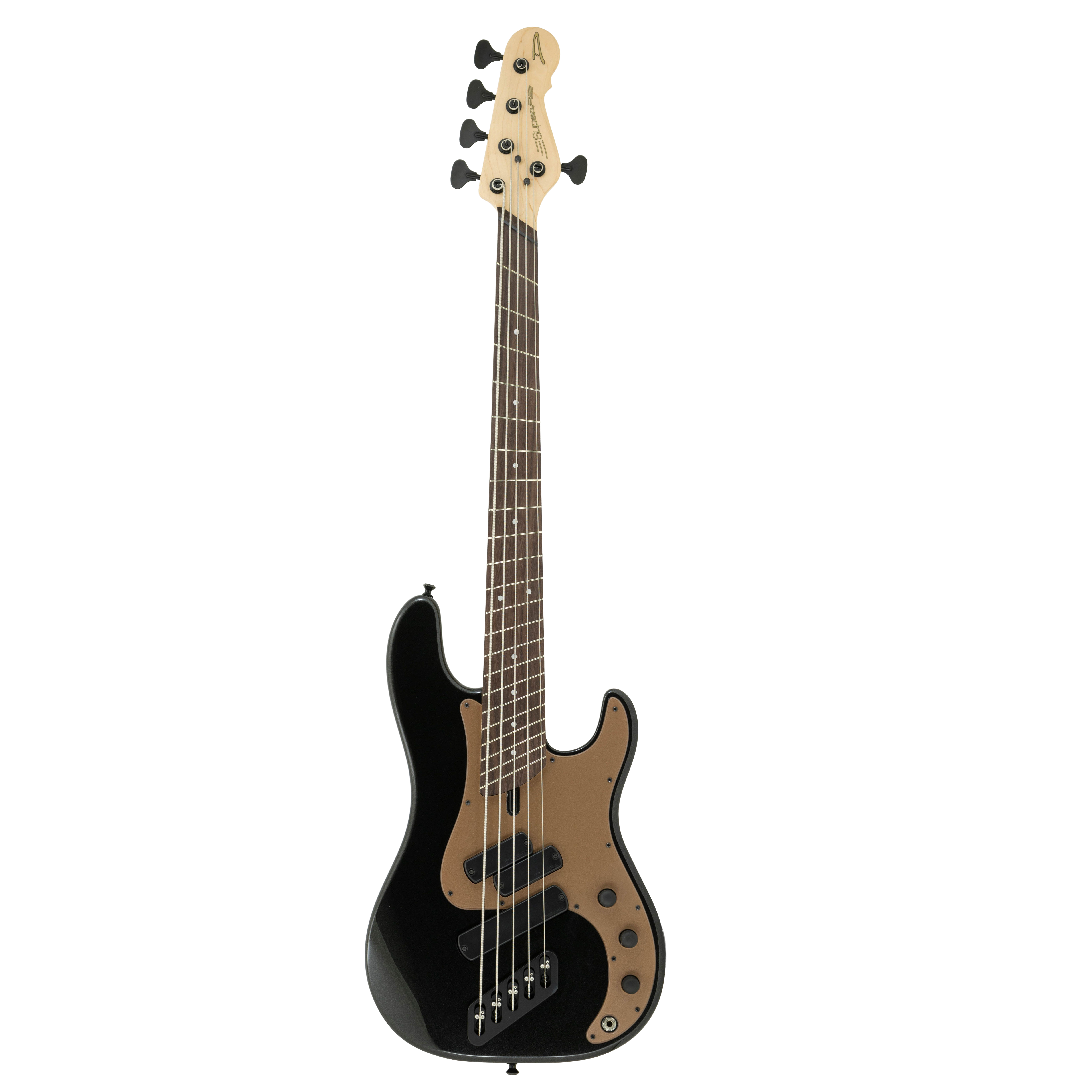 SP1 5-string Bass Gloss Metallic Black