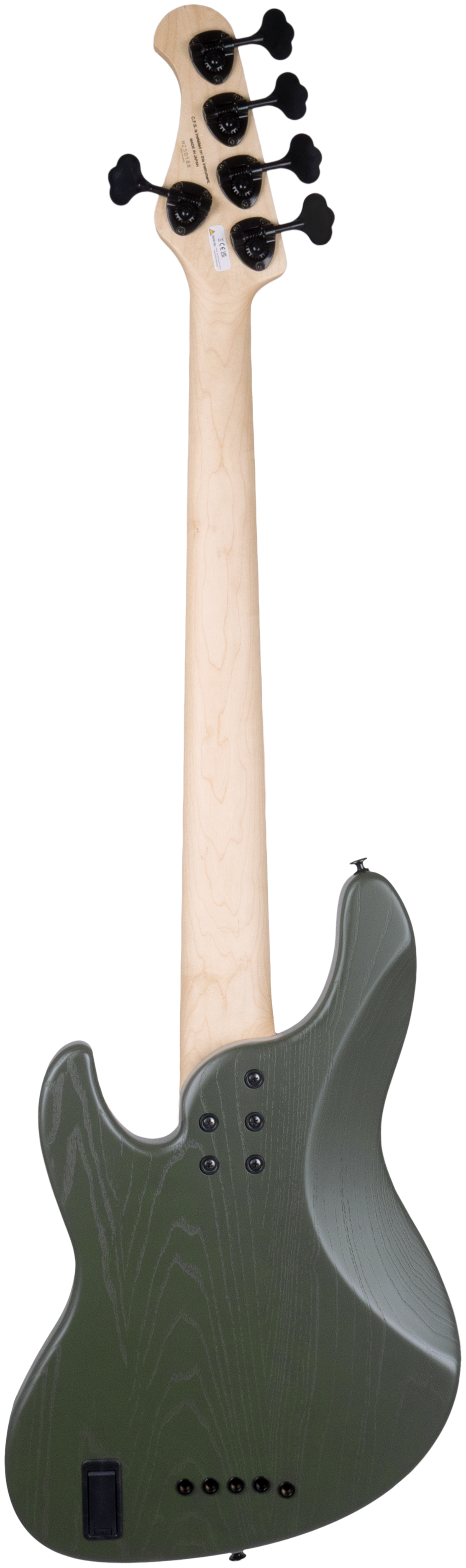 J-Standard Mighty Jazz 5 DE Open Pore Olive Green E-Bass
