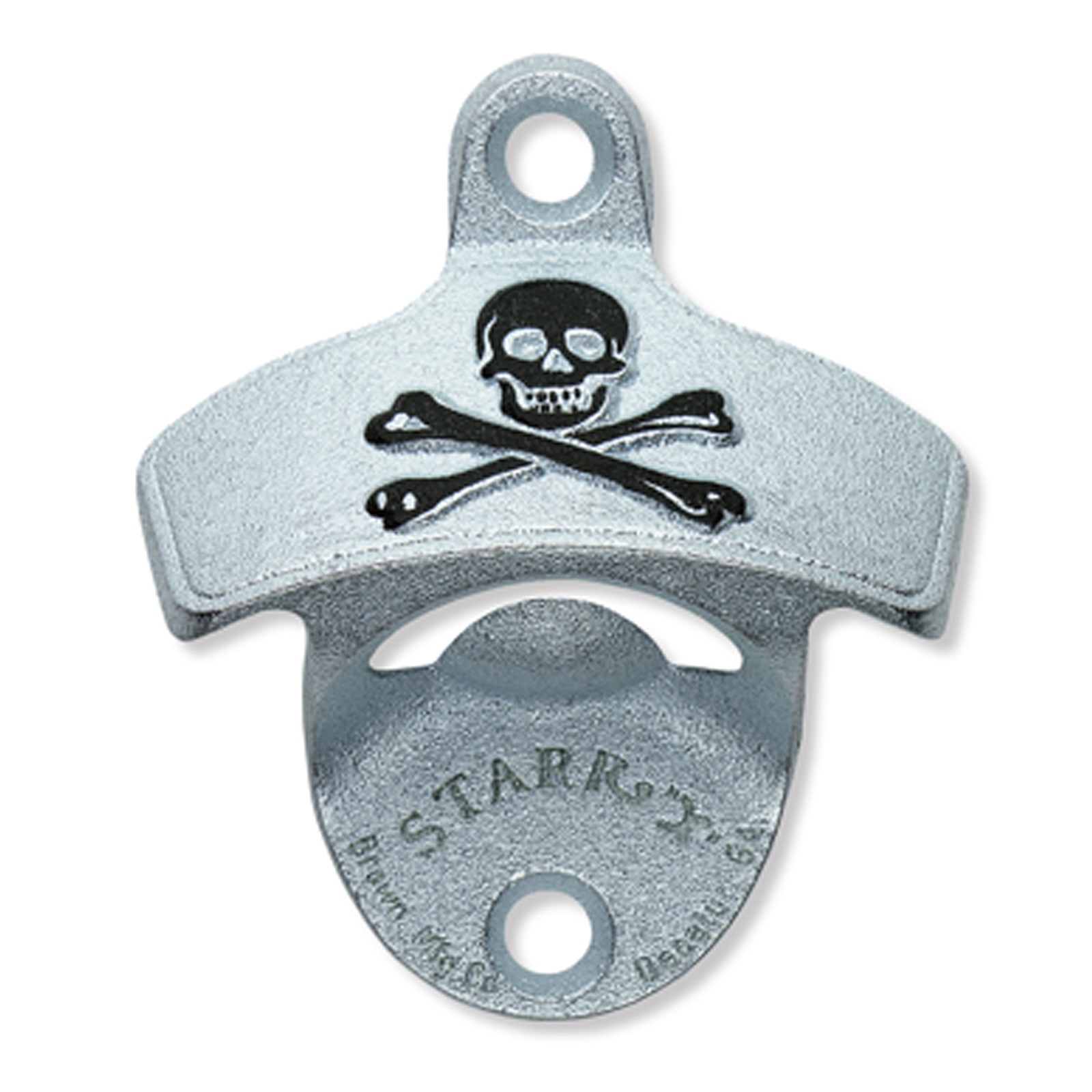 Wandflaschenöffner Skull & Bones (Logo Relief)