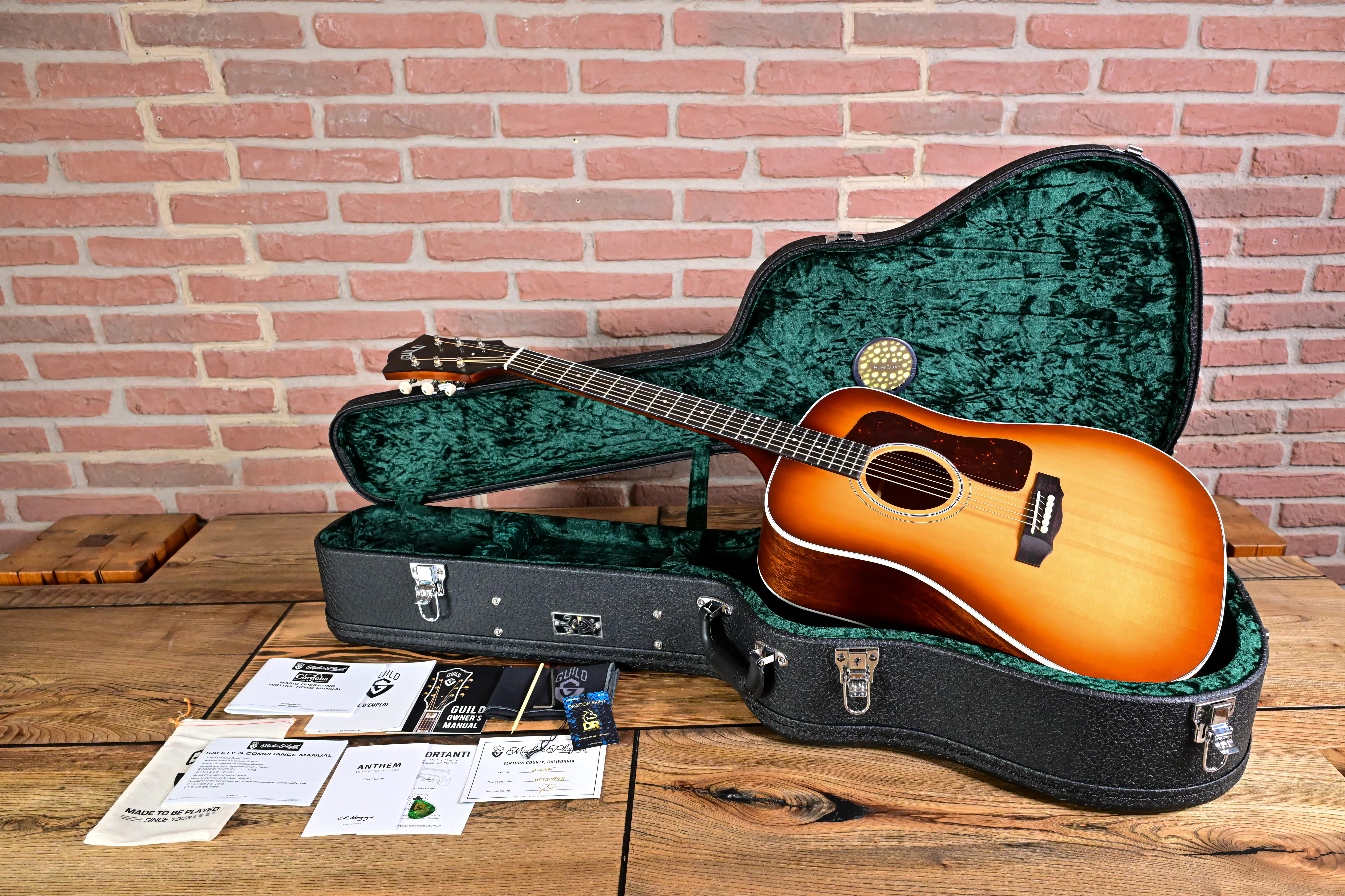 D-40E Standard Pacific Sunset Burst USA Dreadnought 