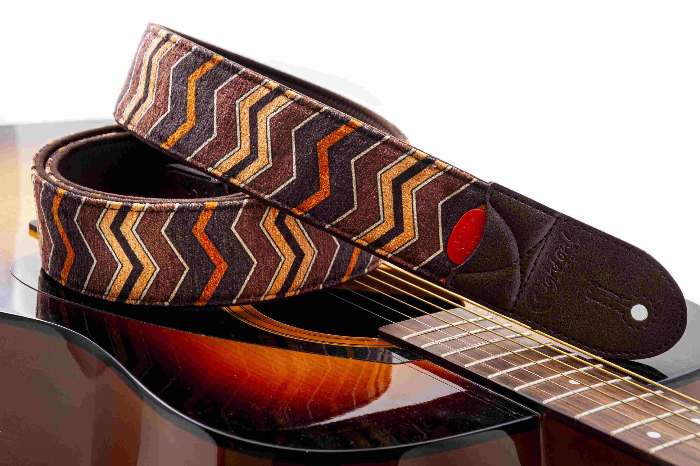 ZIGGY Brown Guitar Strap