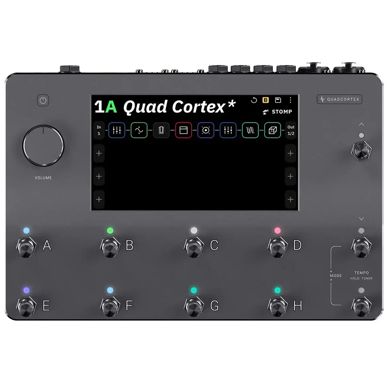 Neural DSP Quad Cortex Gesamtansicht