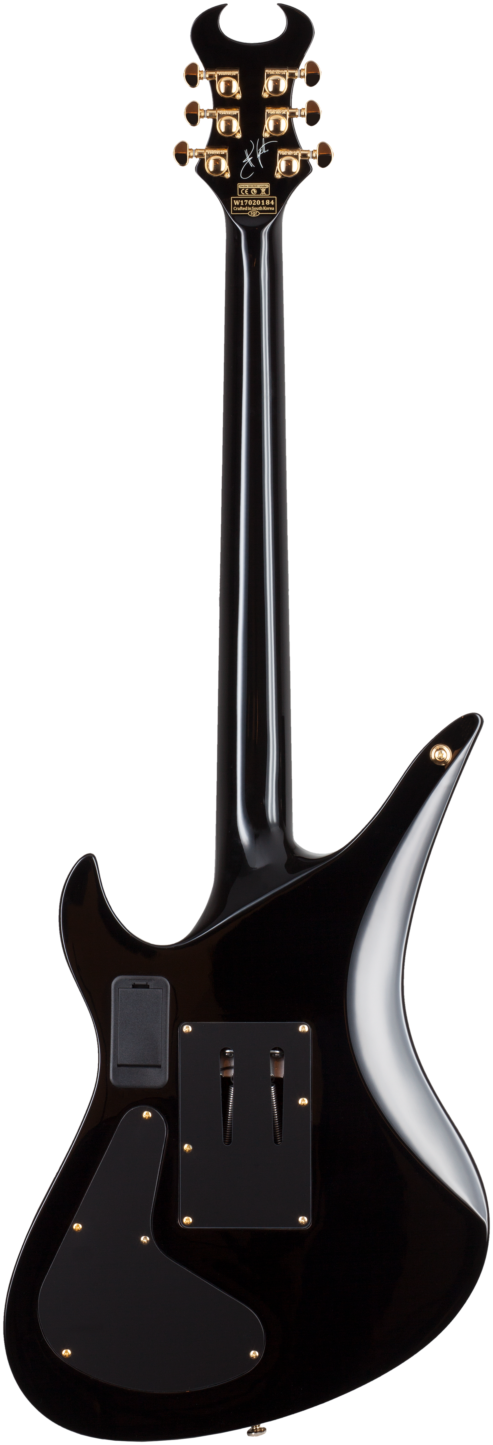 Synyster Gates Custom S Black/Gold Stripes