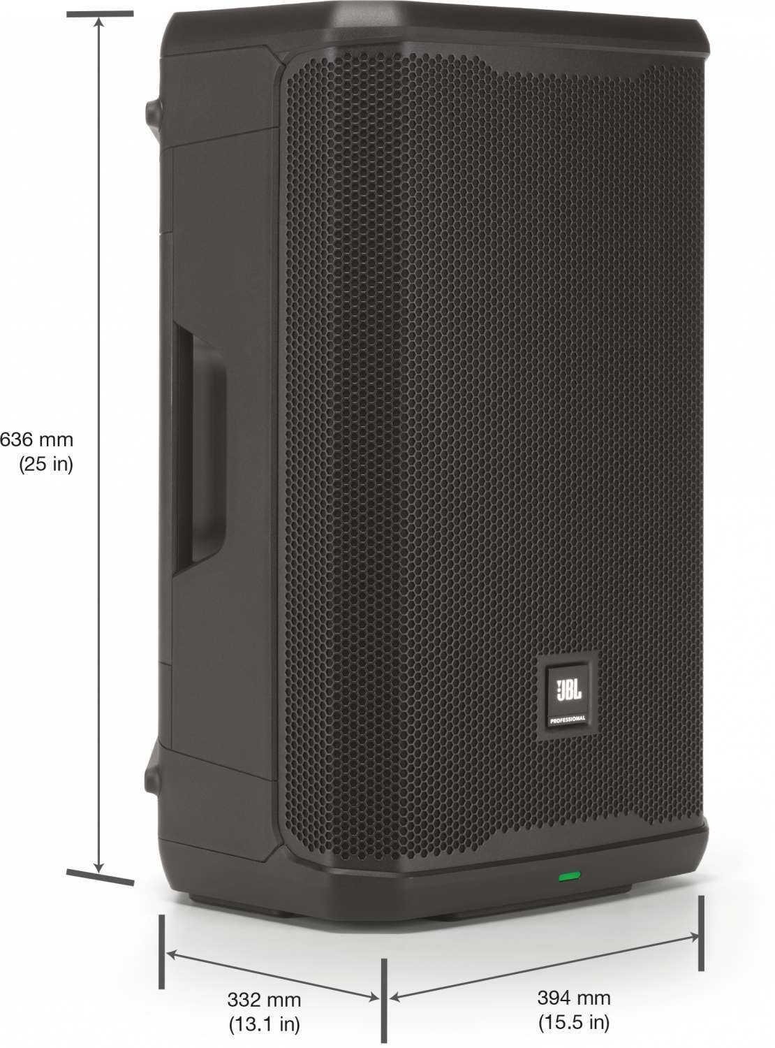 1037015_8 JBL PRX912 Detailaufnahme – Abstrahlwinkel 90° x 50° für gleichmäßige Schallverteilung