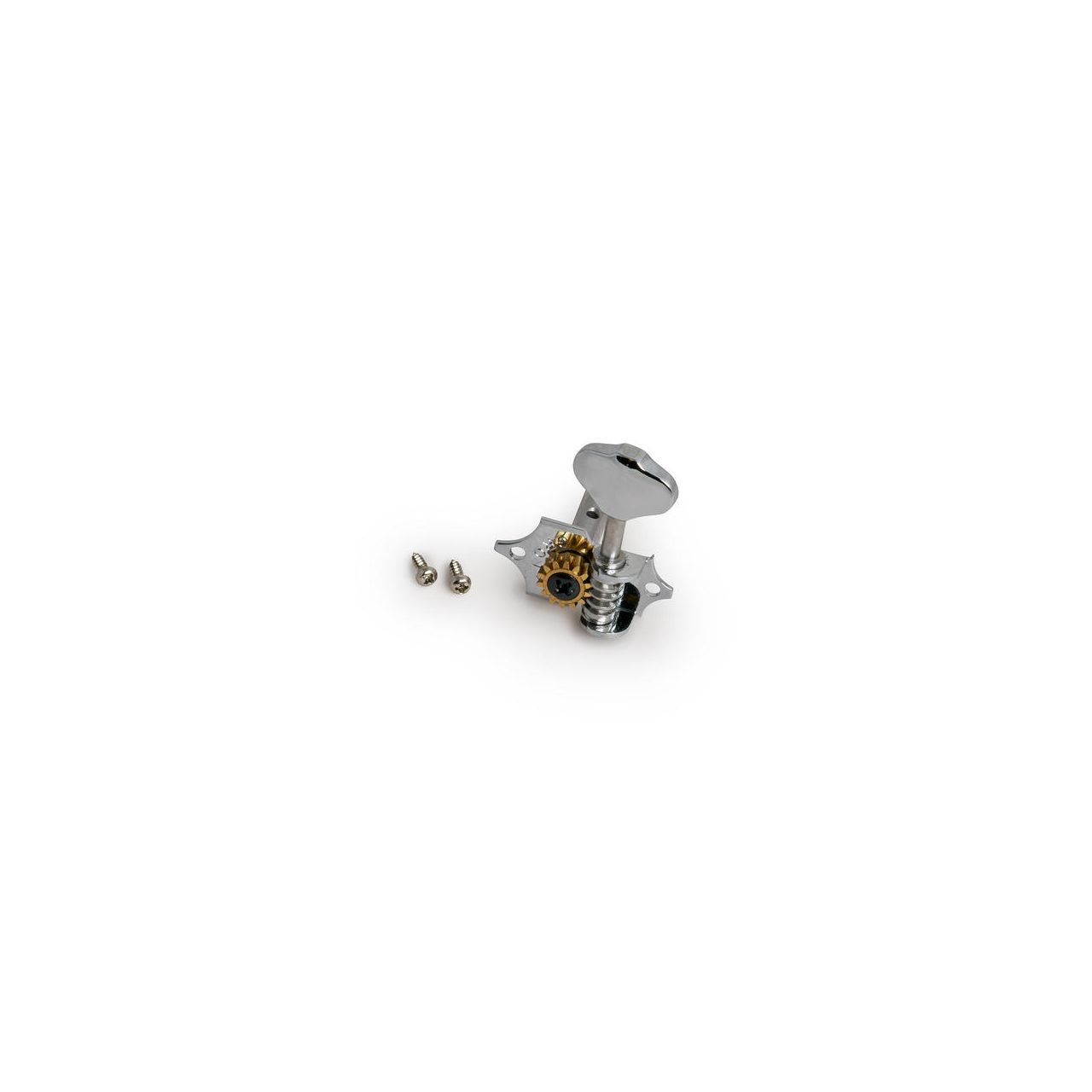 Grover Machine Head, Open Gear, Metal Knob, Right - Chrome