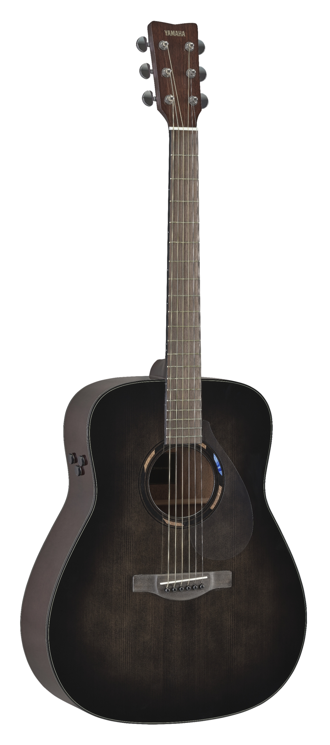 TAG1E Translucent Black TransAcoustic II Dreadnought
