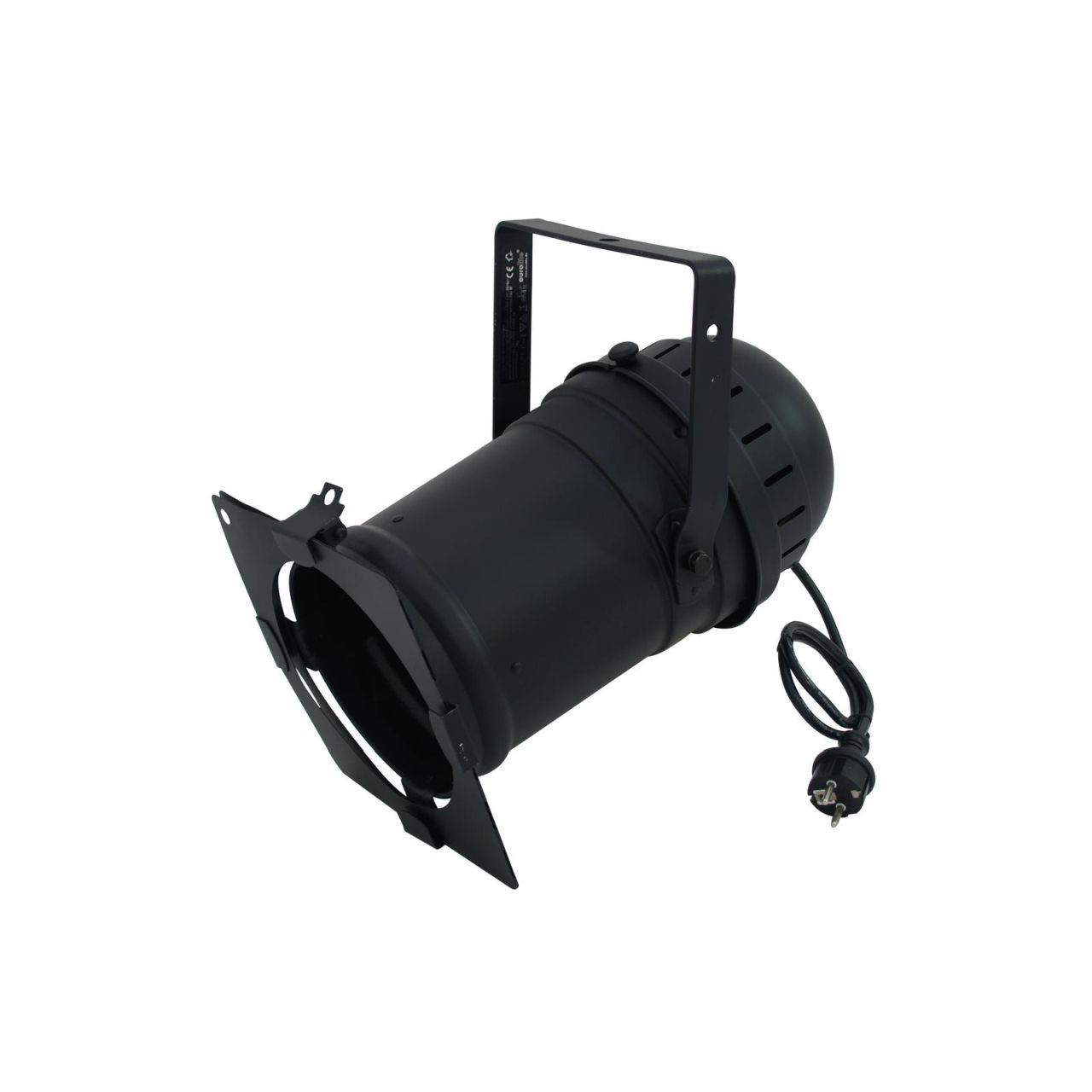 PAR-56 Spot Long mit Stecker schwarz Anschlussfertig mit Schutzkontaktstecker PAR-56 Spot Long mit Stecker schwarz Anschlussfertig mit Schutzkontaktstecker
