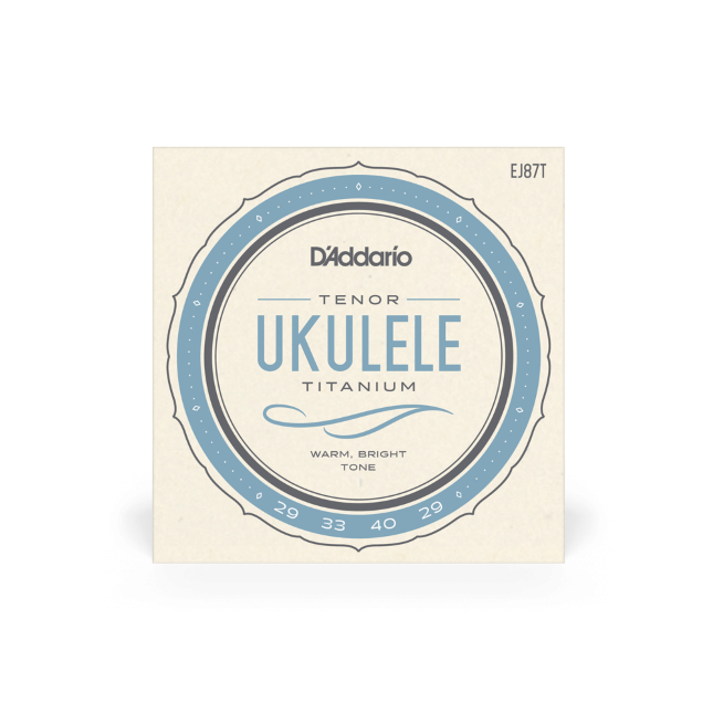 EJ87T Titanium Ukulele Strings, Tenor