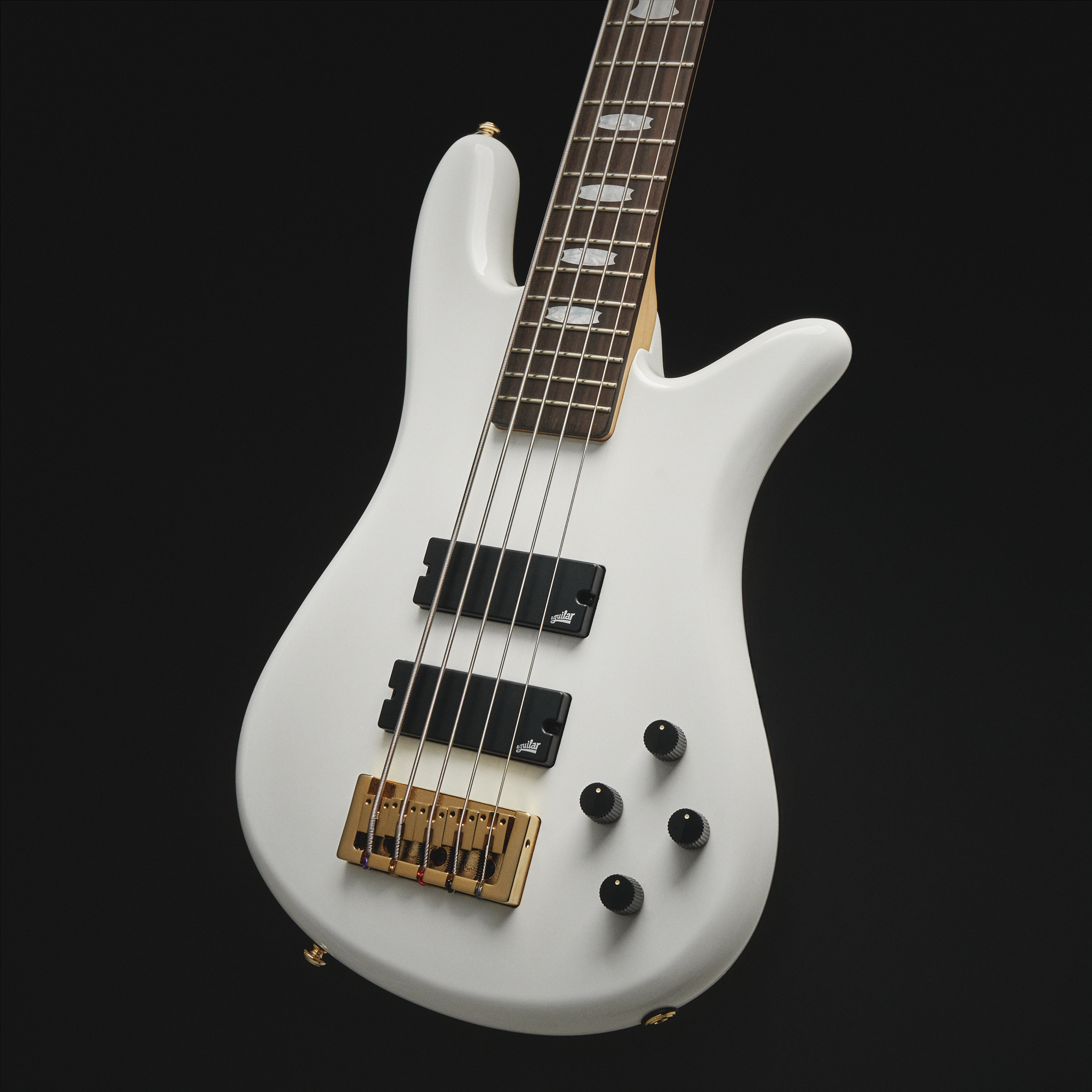 Icon NS-5 Bolt-On White Gloss E-Bass